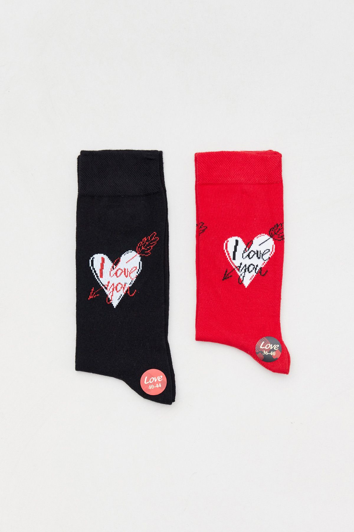 Fullamoda Sevgili Çorabı 2 Li Paket
