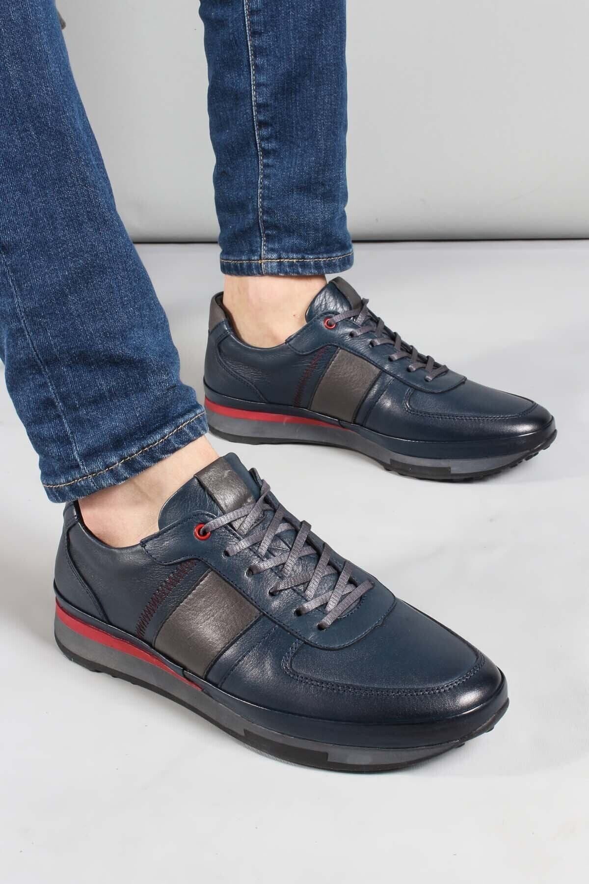 Fast Step Erkek Günlük Yürüyüş Sneaker Rahat Spor Hafif Casual Ayakkabı Lacivert 855ma1311