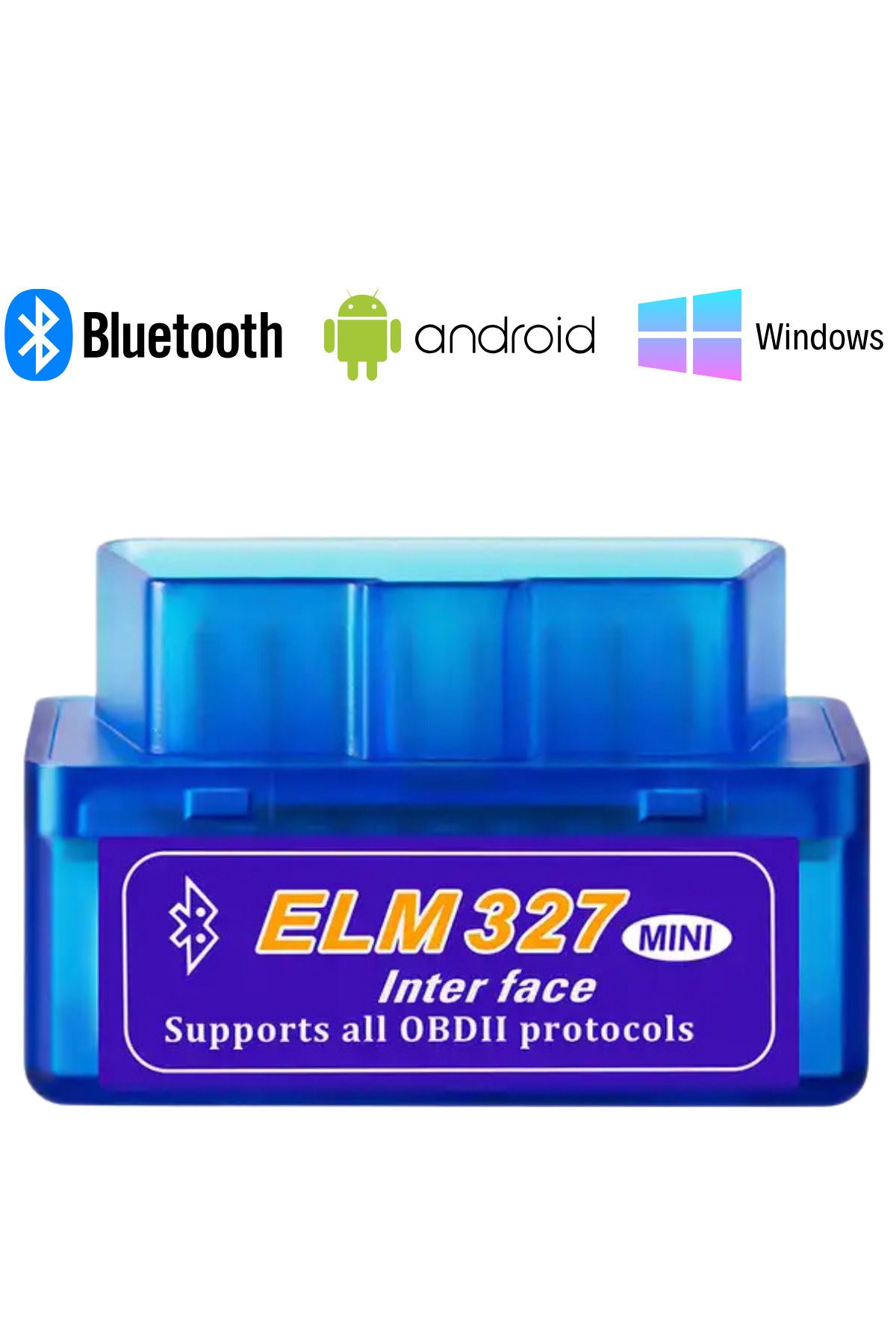 ELM 327 Obd2 Süper Mini Bluetoothlu V2.1 Arıza Tespit Cihazı