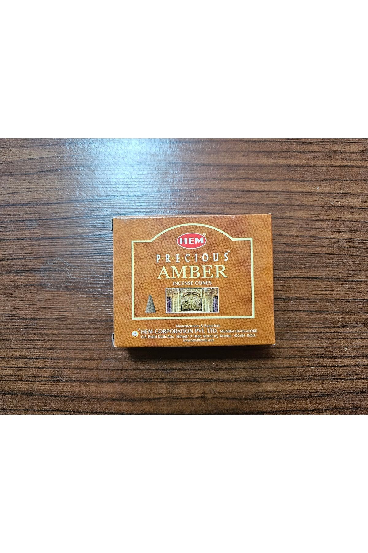 Hem Tütsü10 Adet Amber ( Misk) Aroması Konik Tütsü