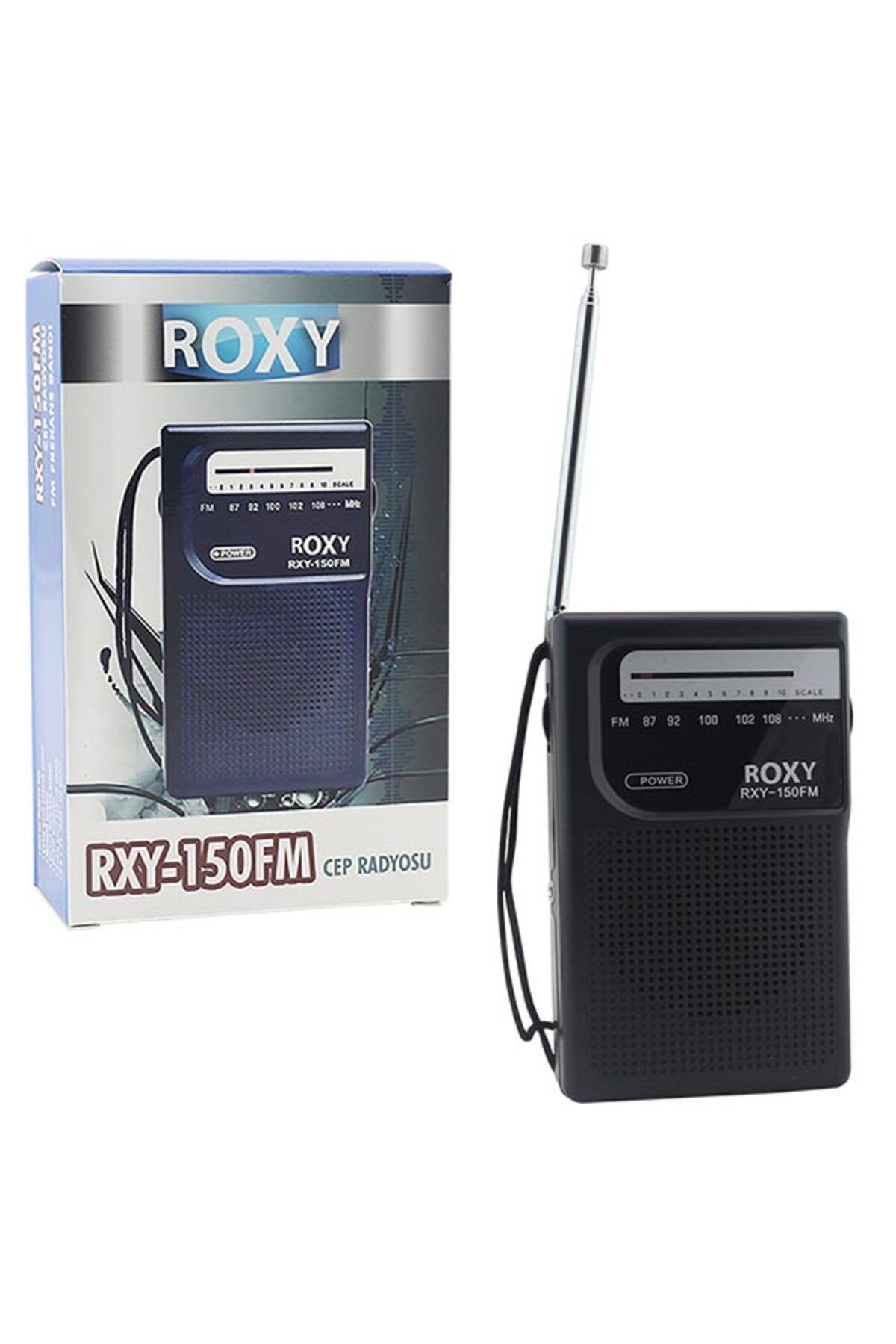 Go İthalat ROXY RXY-150FM CEP TİPİ MİNİ ANALOG RADYO (4199)