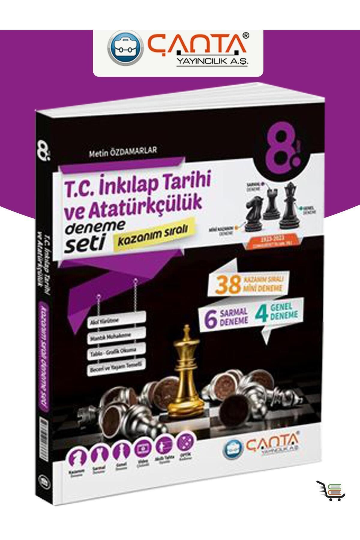 Çanta Yayınları Çanta 8. Sınıf T.C. İnkılap Tarihi ve Atatürkçülük Kazanım Sıralı Deneme Seti