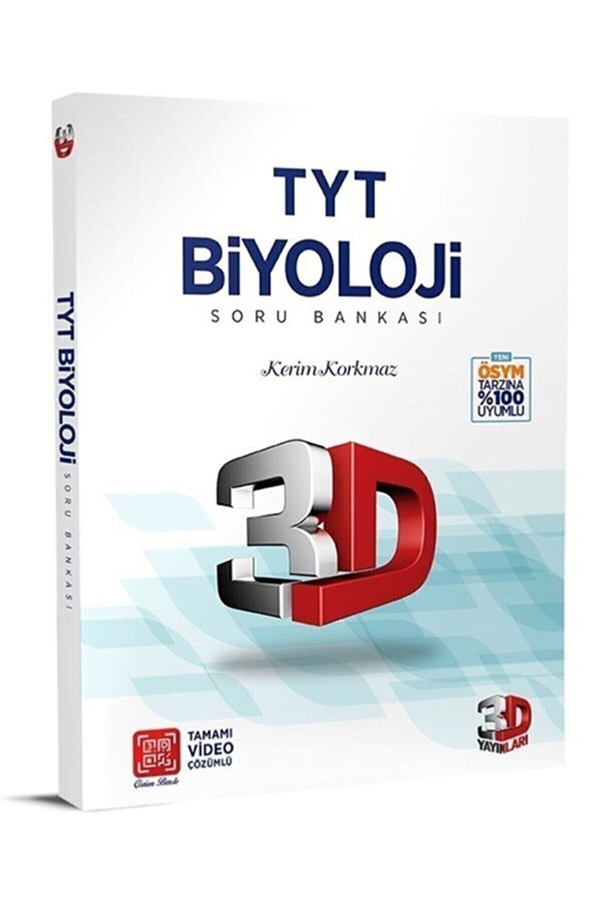 3D Yayınları Çözüm Tyt 3d Biyoloji Soru Bankası