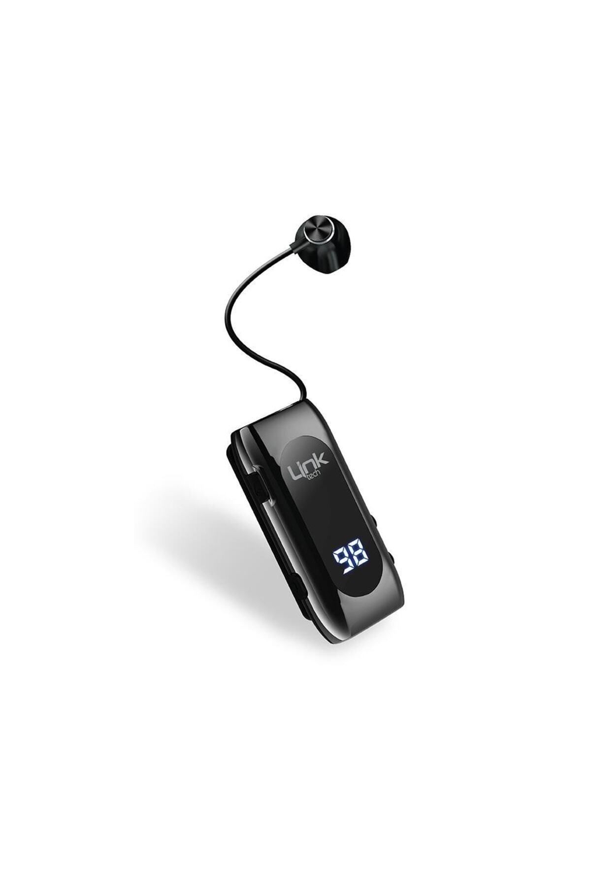 Linktech V80 Pro Makaralı Titreşimli Bluetooth Silikonsuz Kulaklık