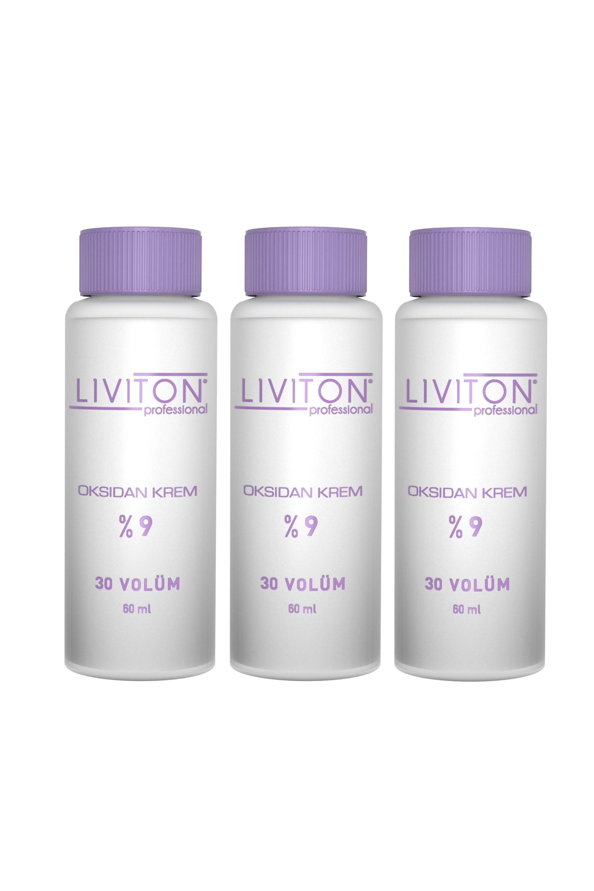 Liviton Professional Mini Oksidan Kremi 3 Adet %9 30 Volum
