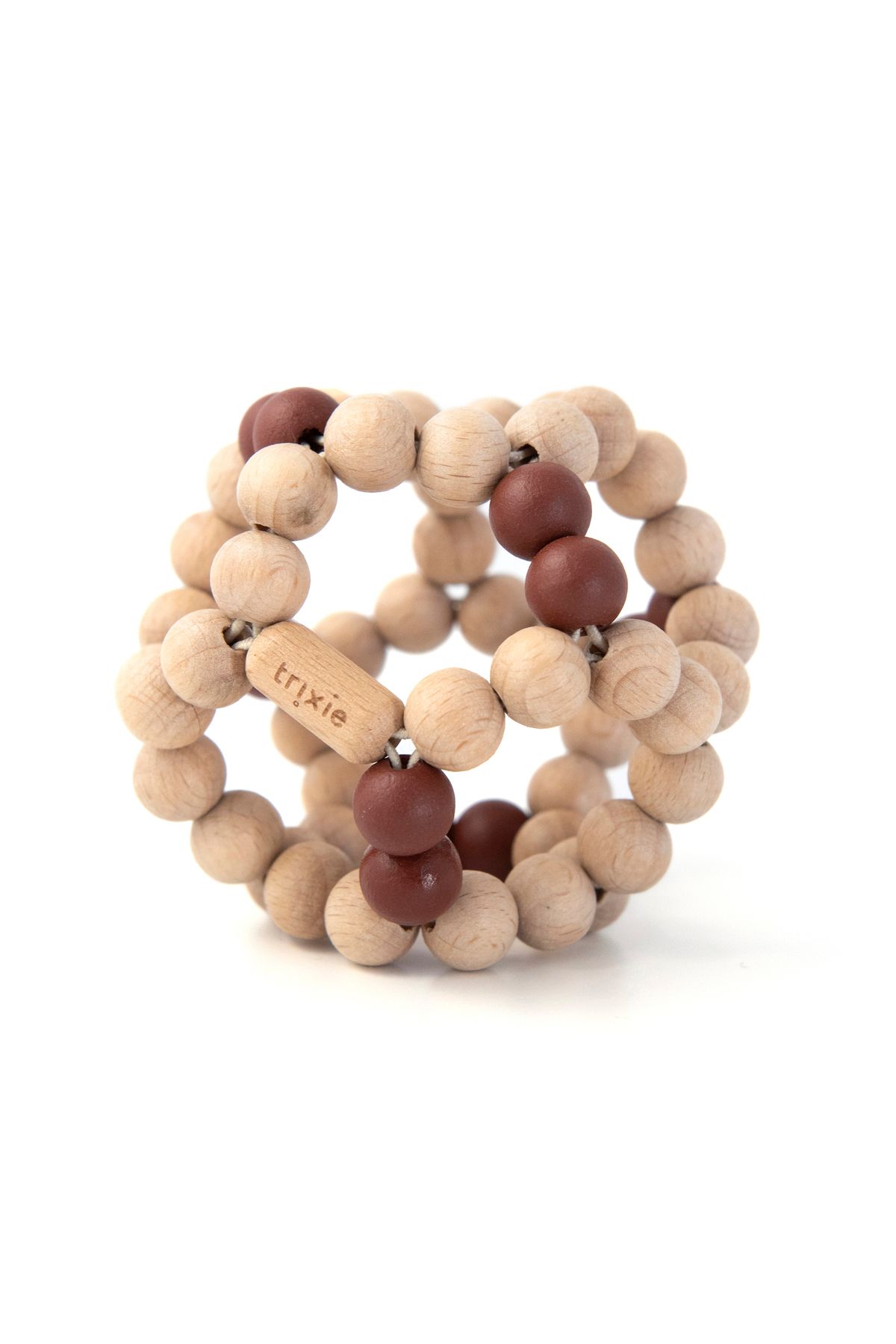 Trixie RUST - WOODEN BEADS BALL - AHŞAP TOP