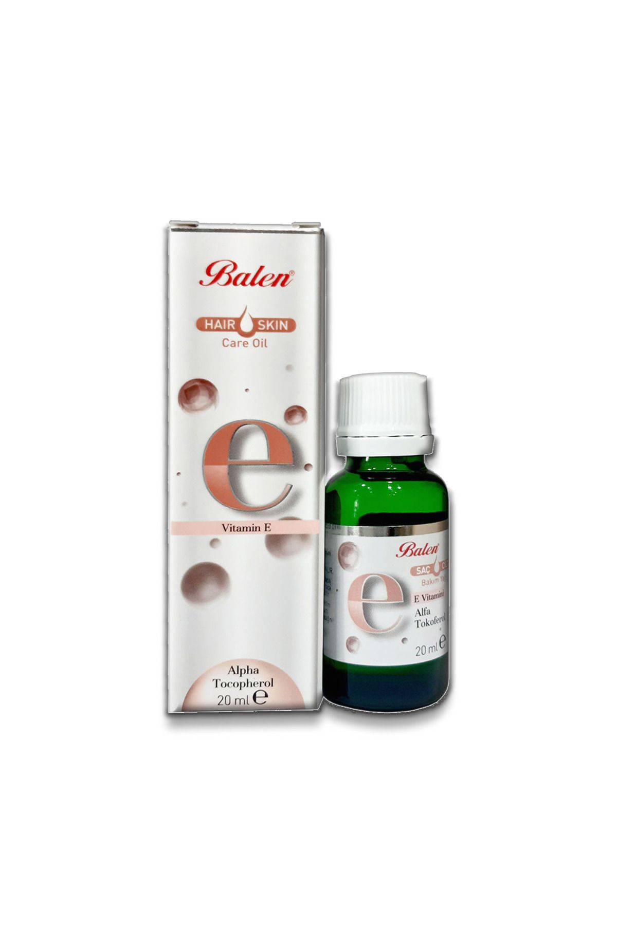 Balen E Vitamini Hair Skin Care Oil 20 ml