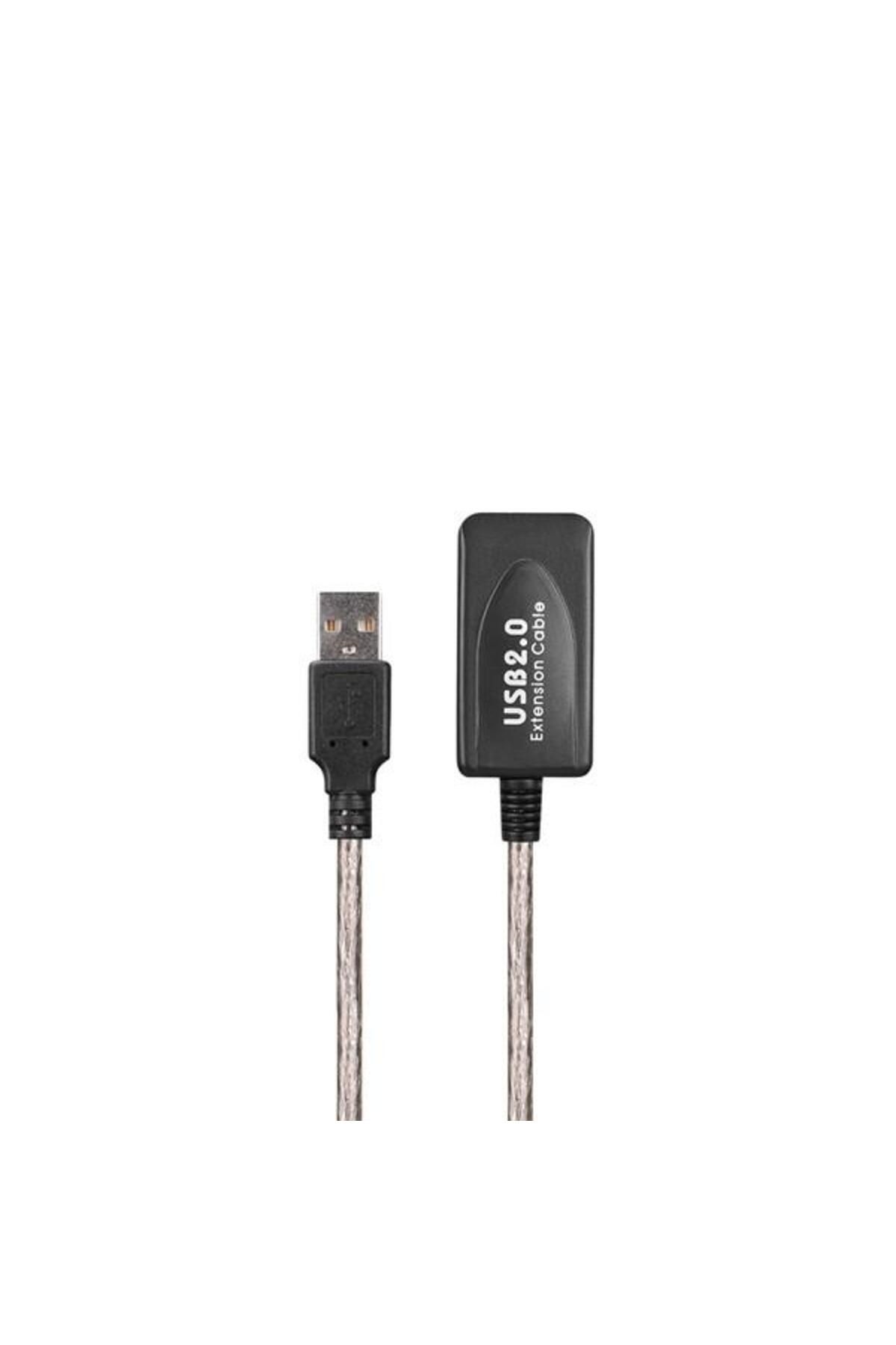 Genel Markalar SL-UE140 Usb2.0 20m Şeffaf Uzatma Kablo