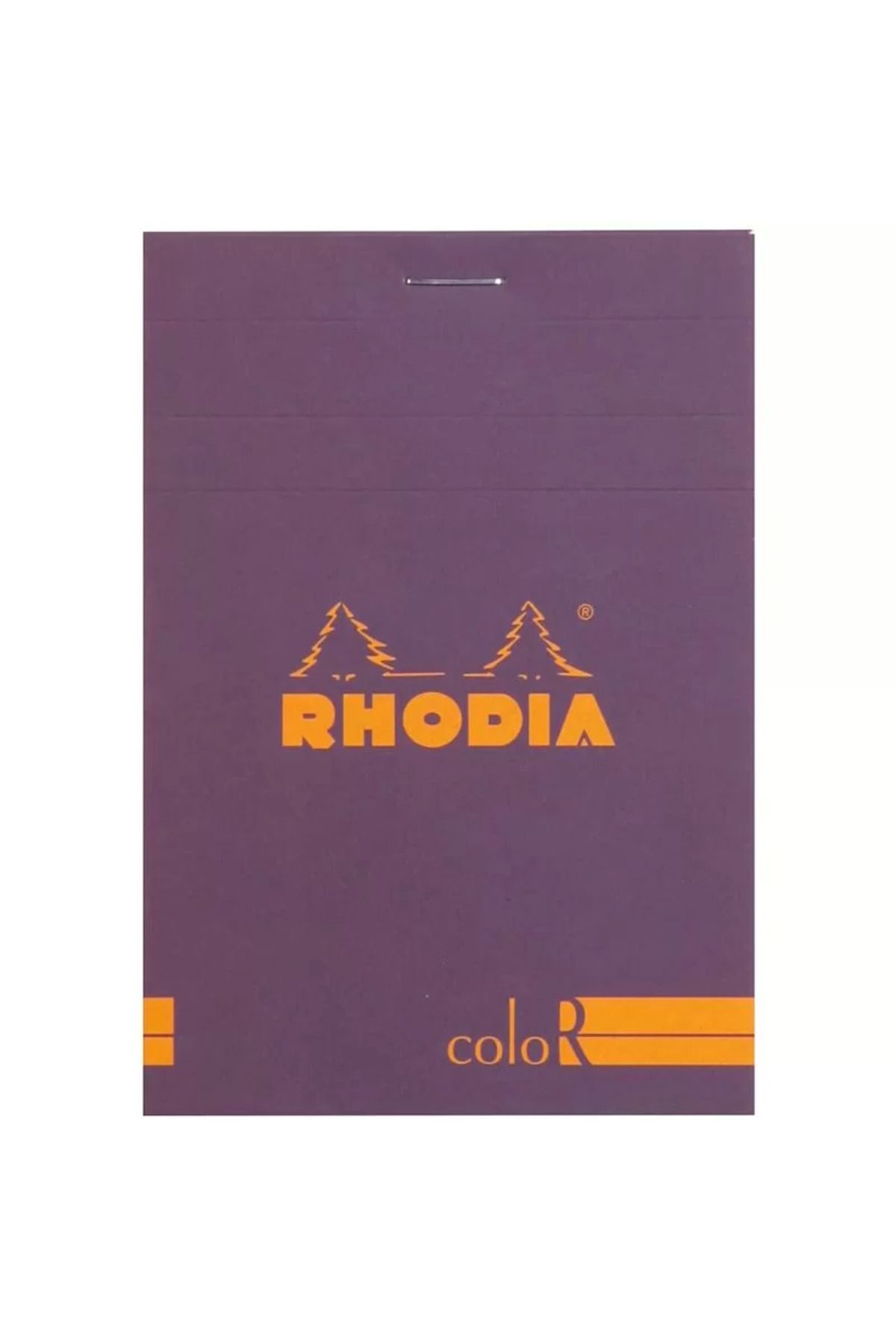 Rhodia Basic Çizgili Bloknot Purple Kapak 90g 70 Yaprak A5