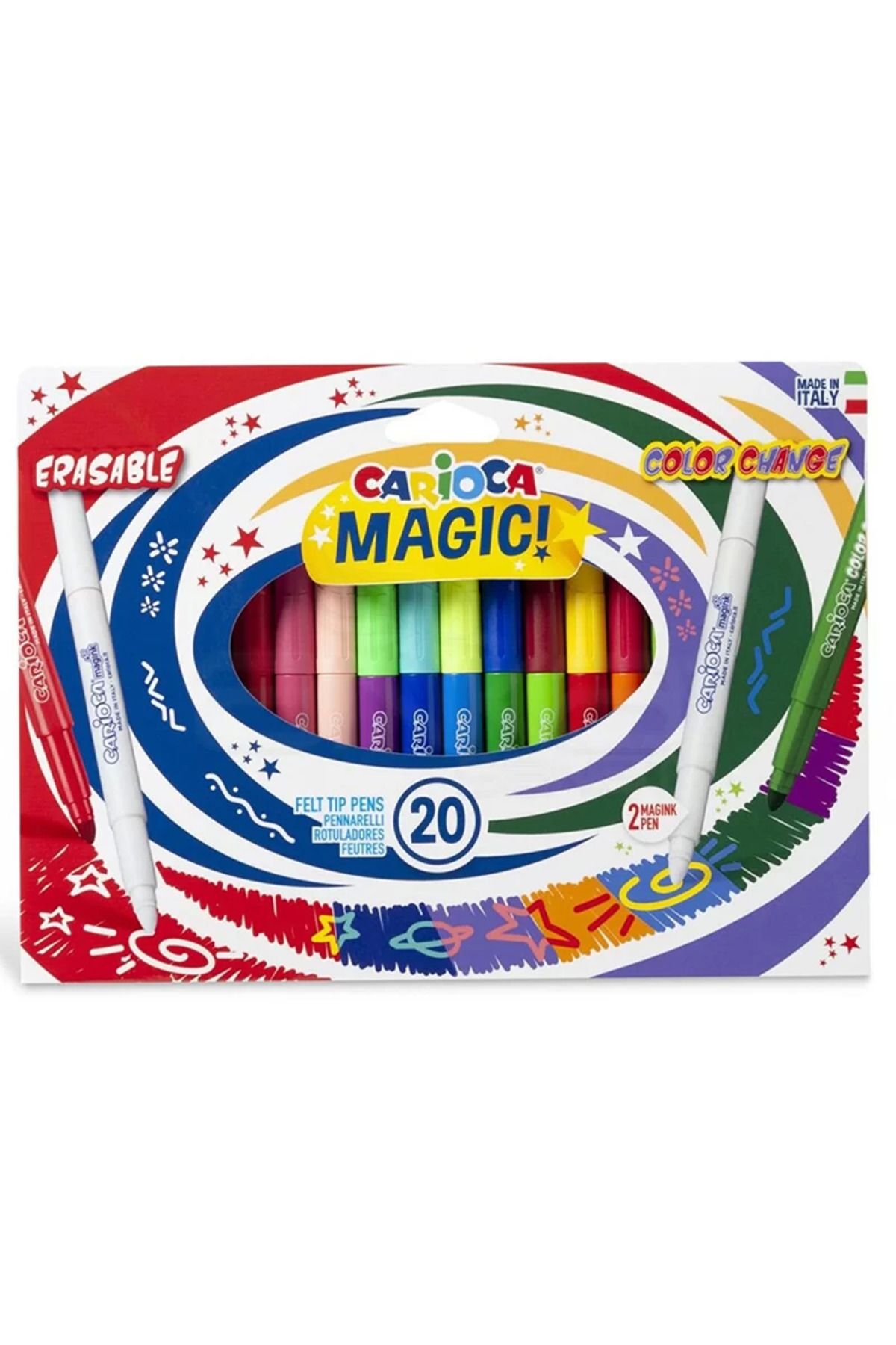 Carioca Magic Renk Değiştiren Sihirli Keçeli Kalem 18 2 Renk 41369