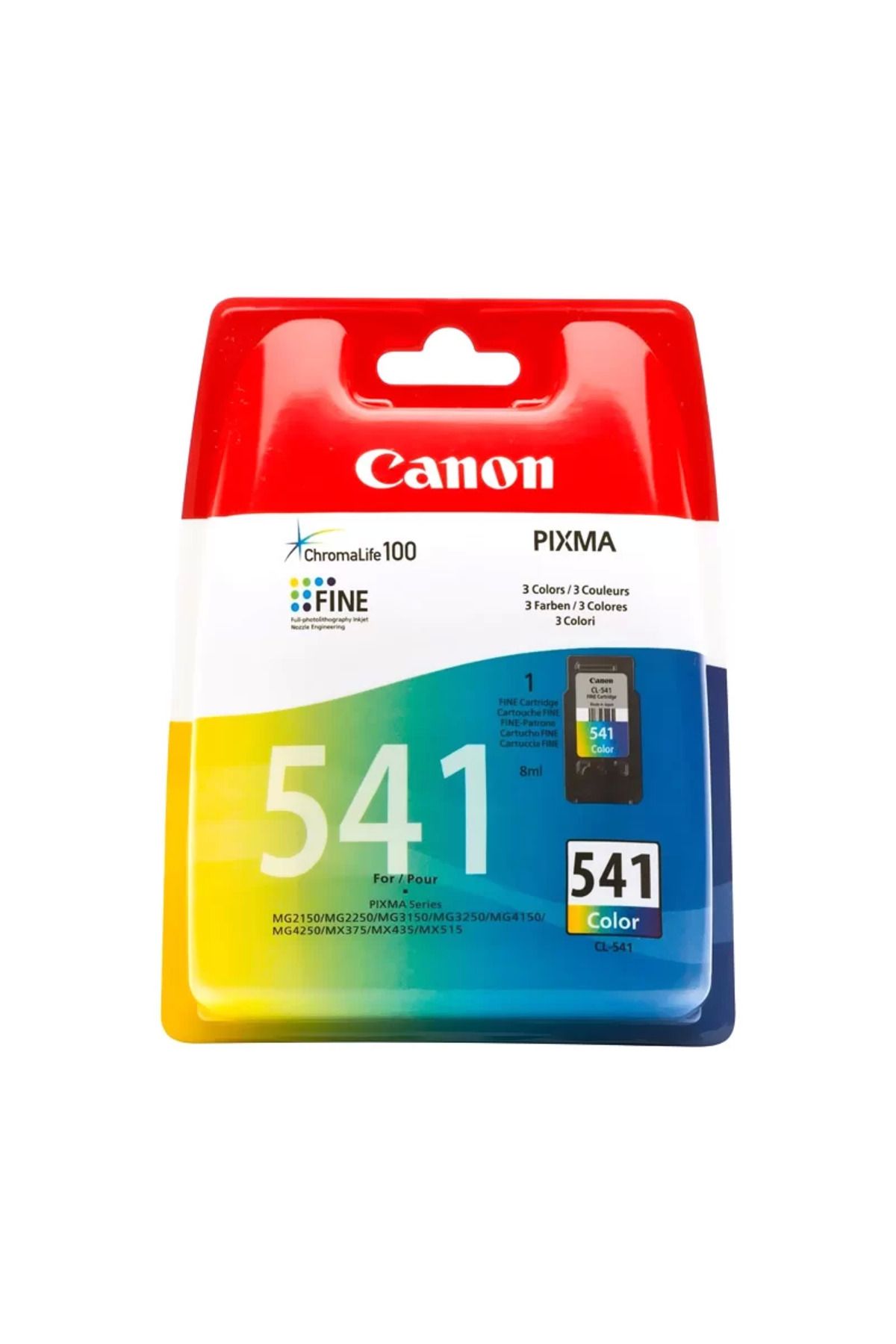 Canon Cl-541 Renkli Kartuş 180 Sayfa (MG2150 MG3150 MX375 MX435 MX515)