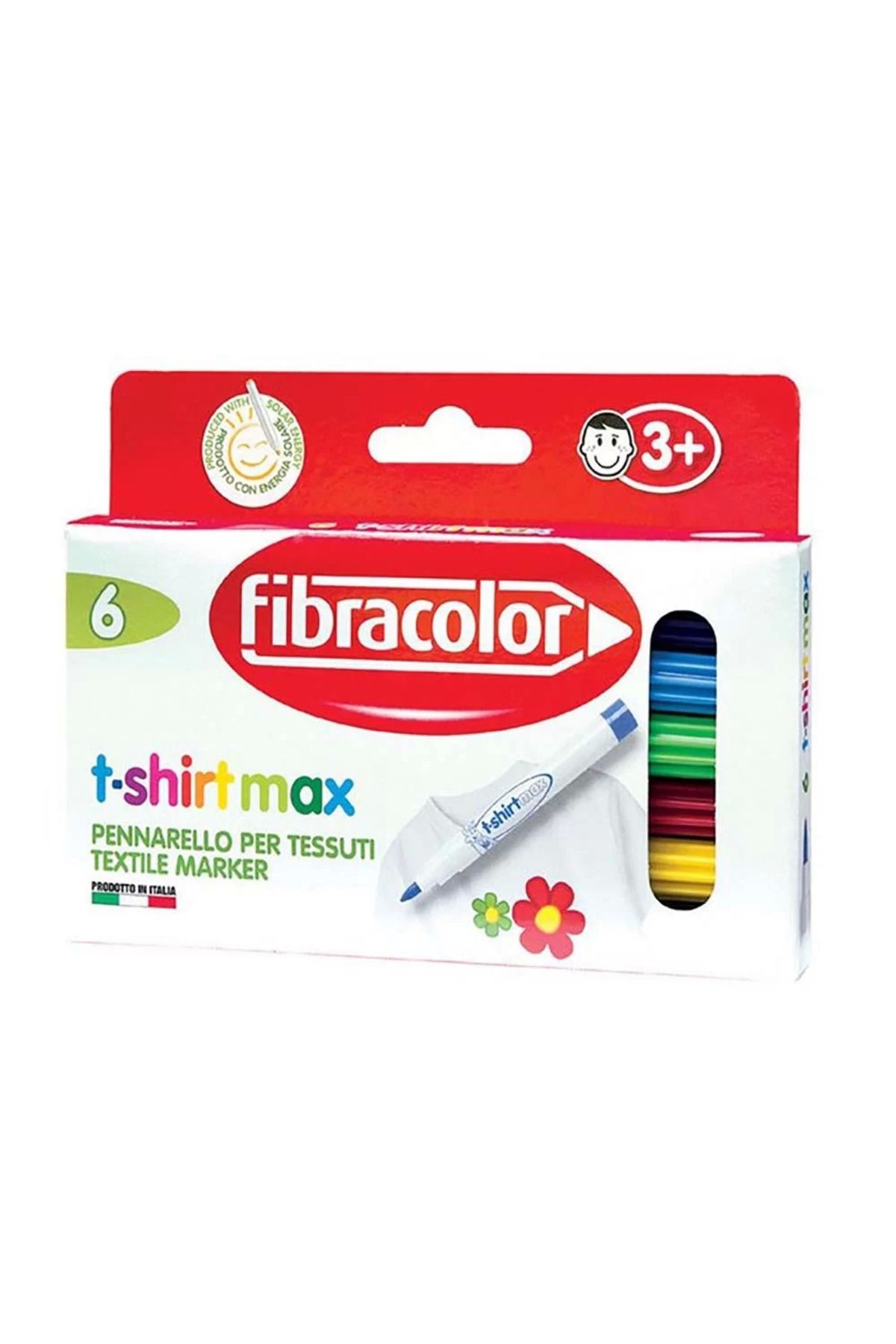 Fibracolor Tekstil Kalemi 6 Renk Fc-10565ts006se