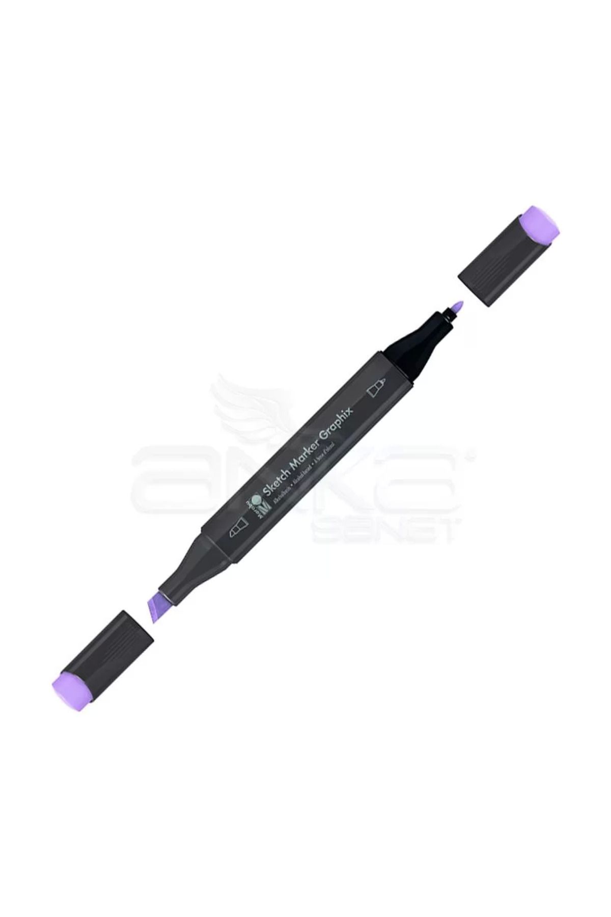 Marabu Graphix Sketch Marker Çift Uçlu Kalem 226 Pastel Lilac