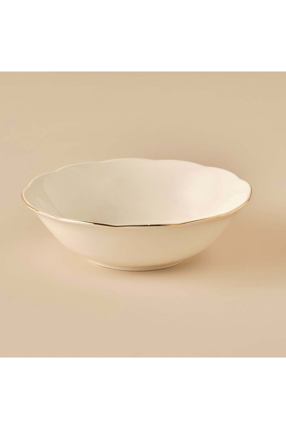 Bella Maison Clover Porselen Salata Kasesi Gold (25 cm)