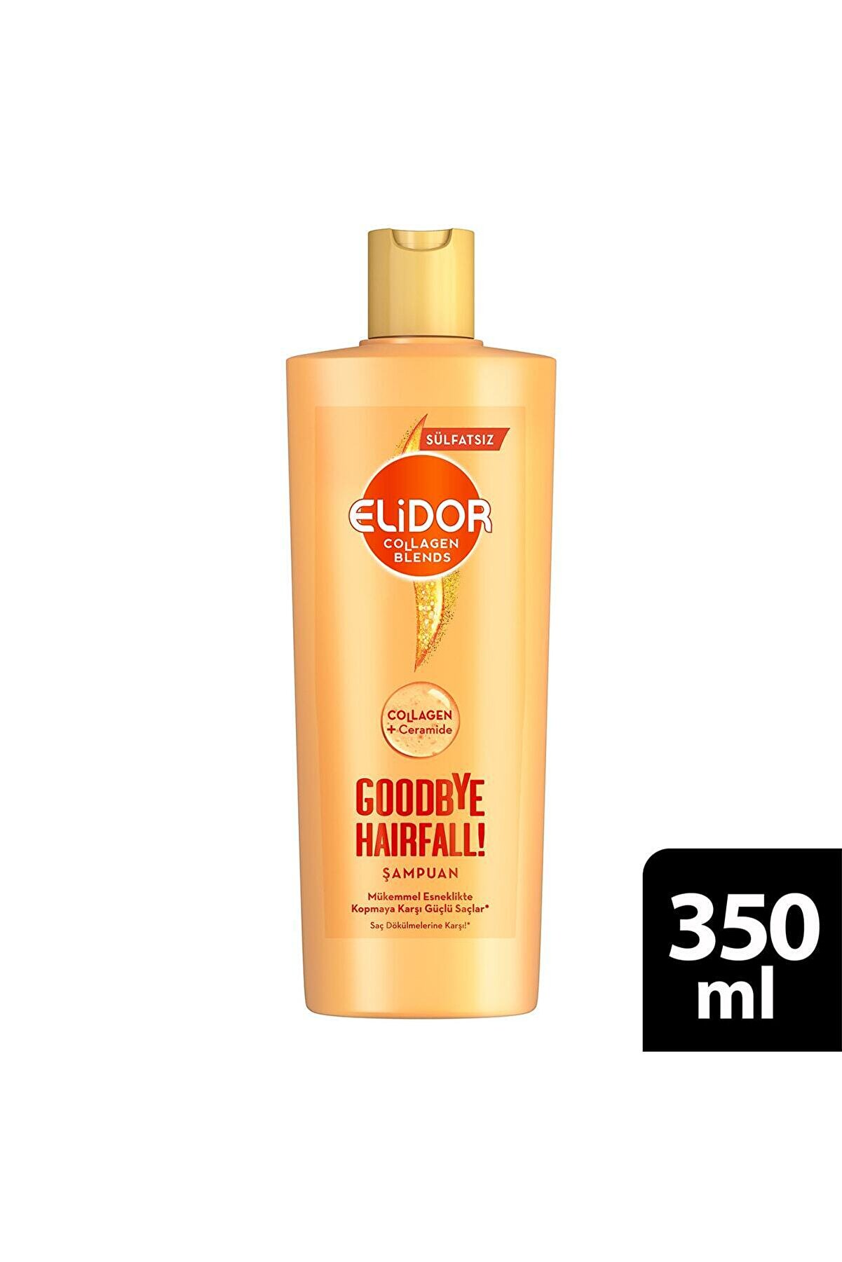 Elidor Collagen Blends Sülfatsız Saç Bakım Şampuanı Goodbye Hairfall Saç Dökülmelerine Karşı 350 ml
