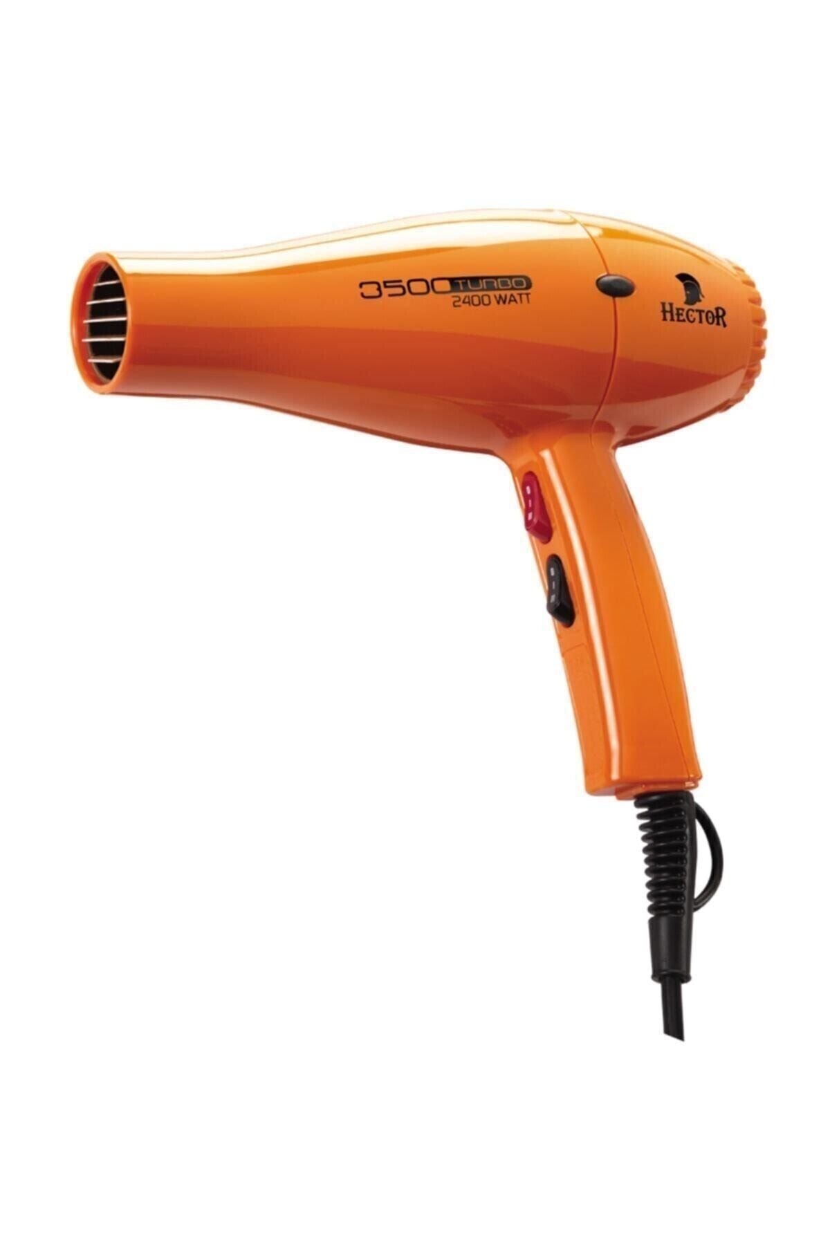 Hector 3500 Turbo 2400 W Professional Orange Hair Dryer HairDryer32  Saç Kurutma Makinesi