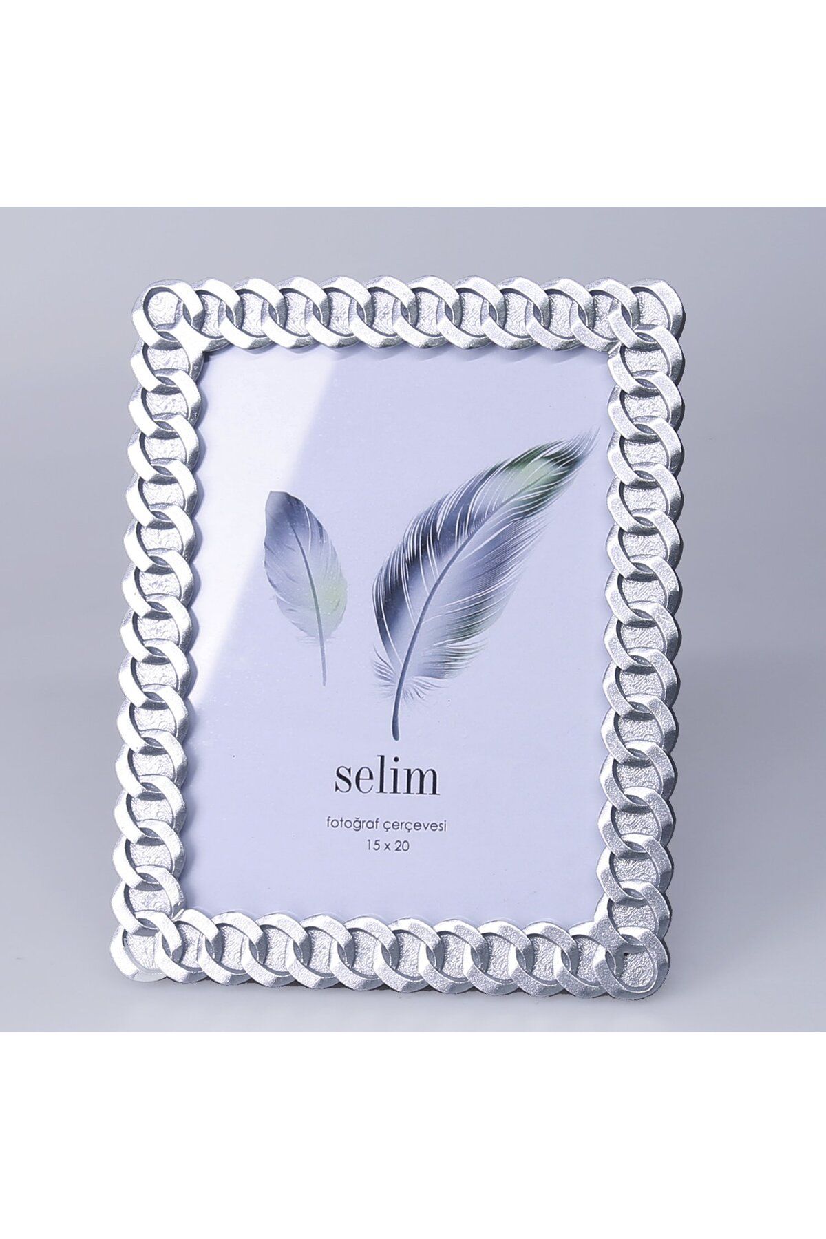 Selim 15x20 Florence Çerçeve Gümüş