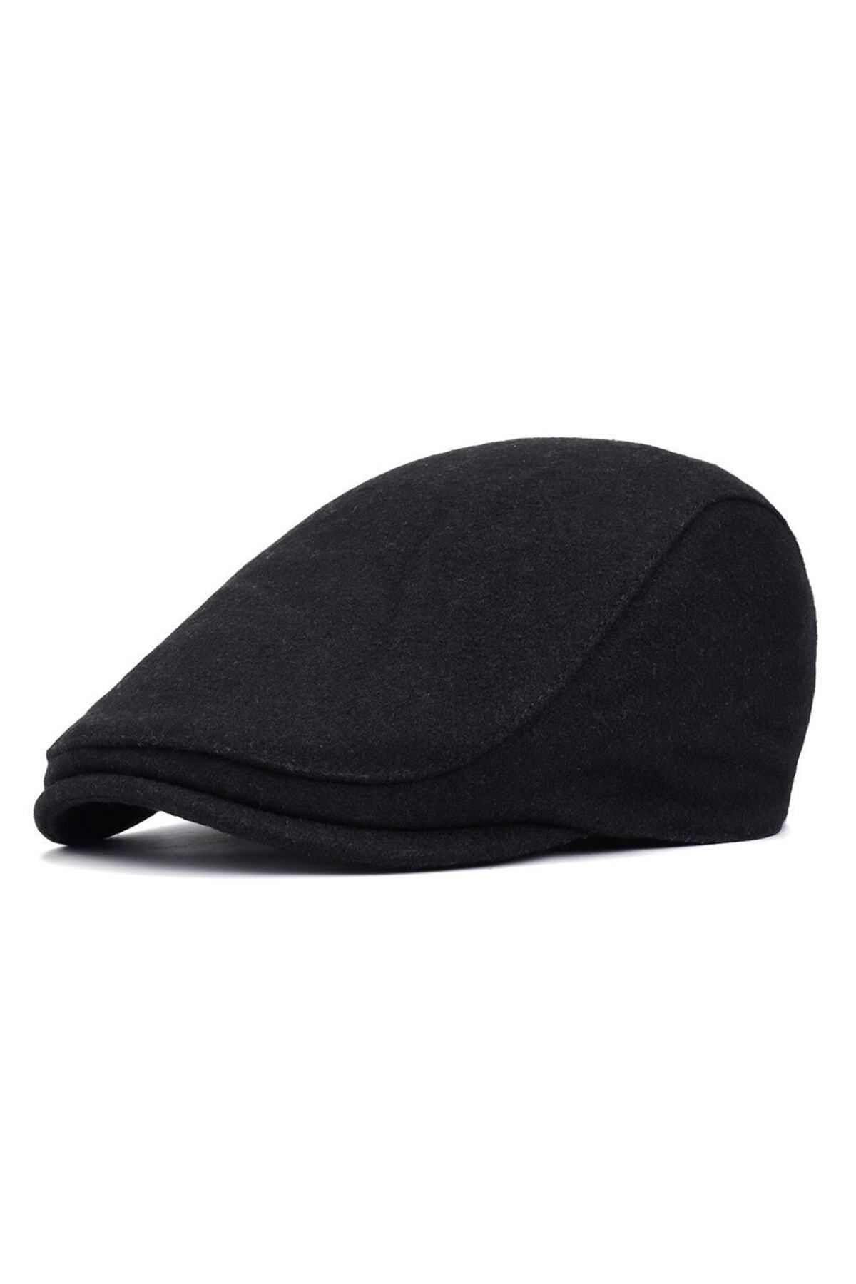 Rupen Kraft Kışlık Kaşe Kumaş Unisex Kasket Şapka Standart Beden