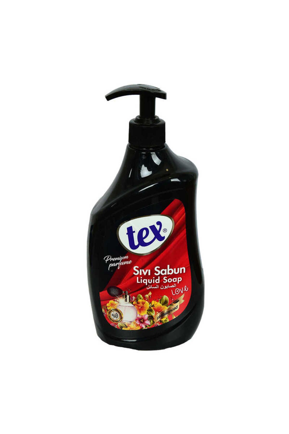 Tex Sıvı El Sabunu Love Premium Parfüm Alkol ve Paraben İçermez 750 ml