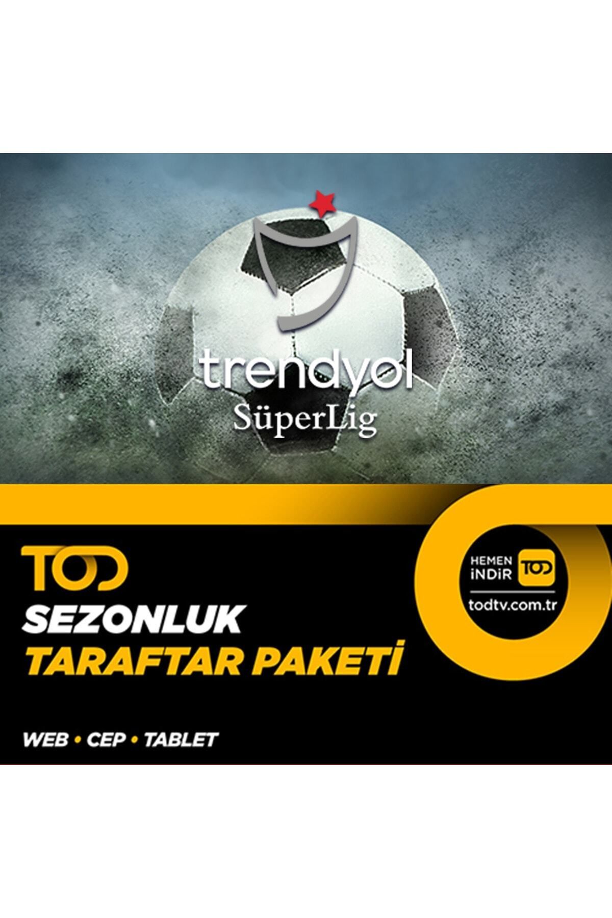 TOD TV Sezonluk Taraftar Paketi - (Web + Cep + Tablet)