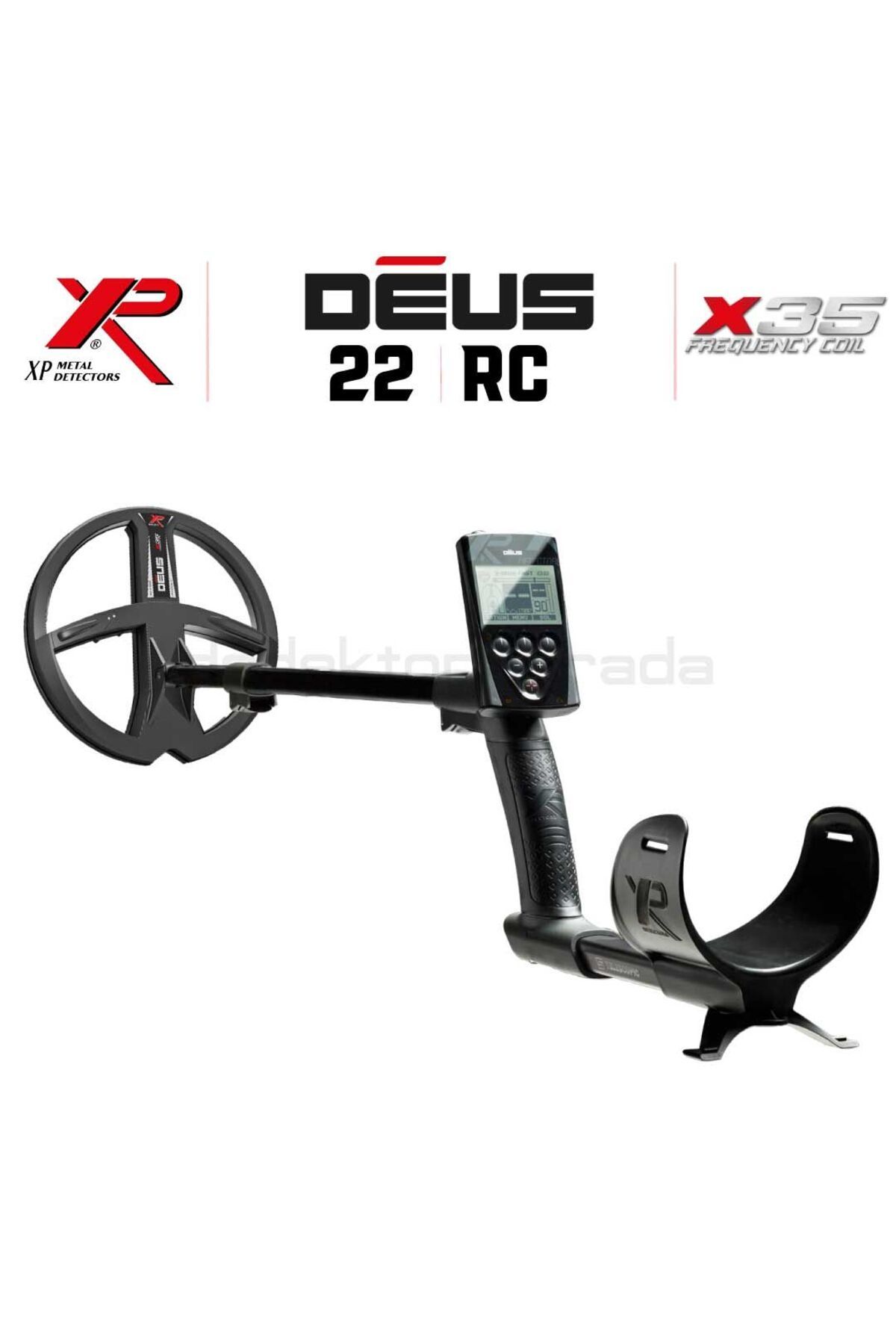 xp Deus Dedektör - 22,5cm X35 Başlık, Ana Kontrol Ünitesi