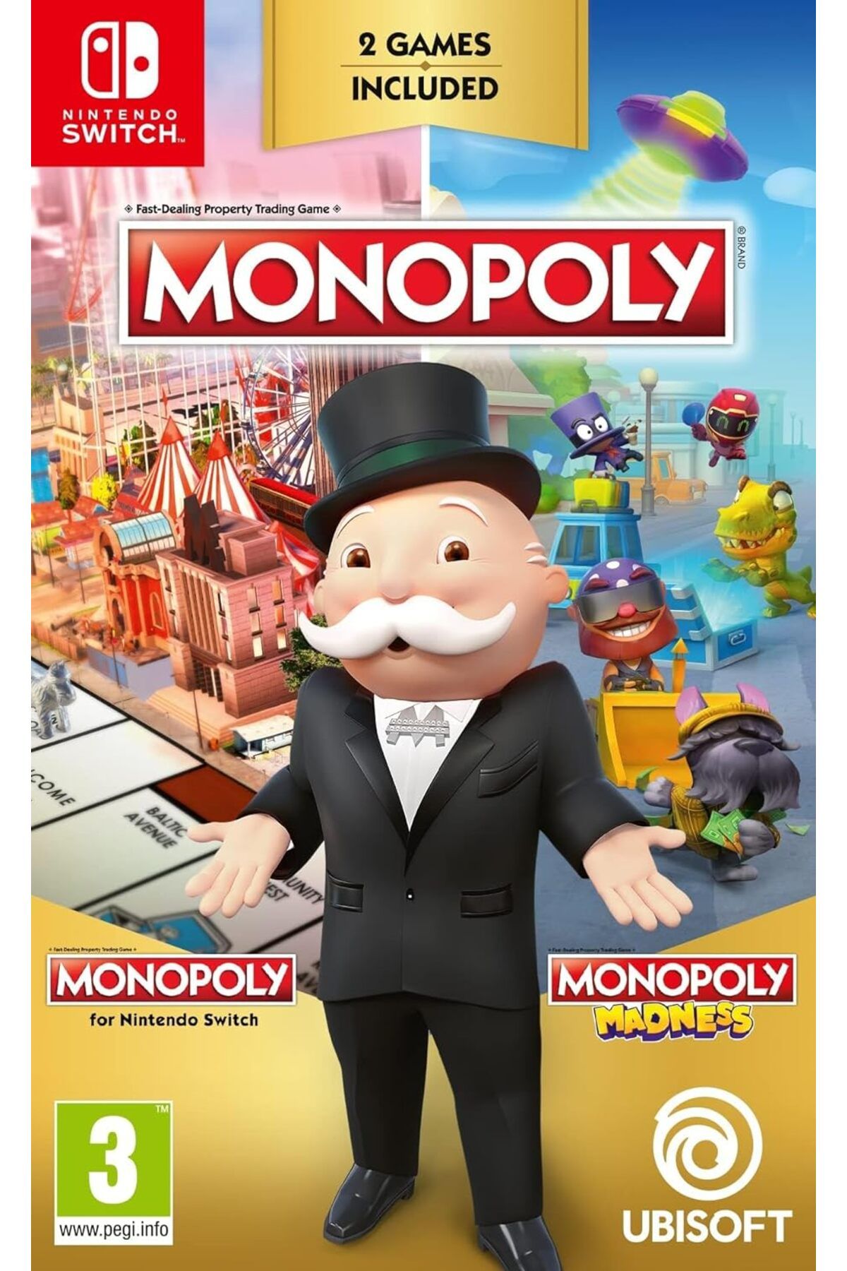 Ubisoft Monopoly + Monopoly Madness Nintendo Switch