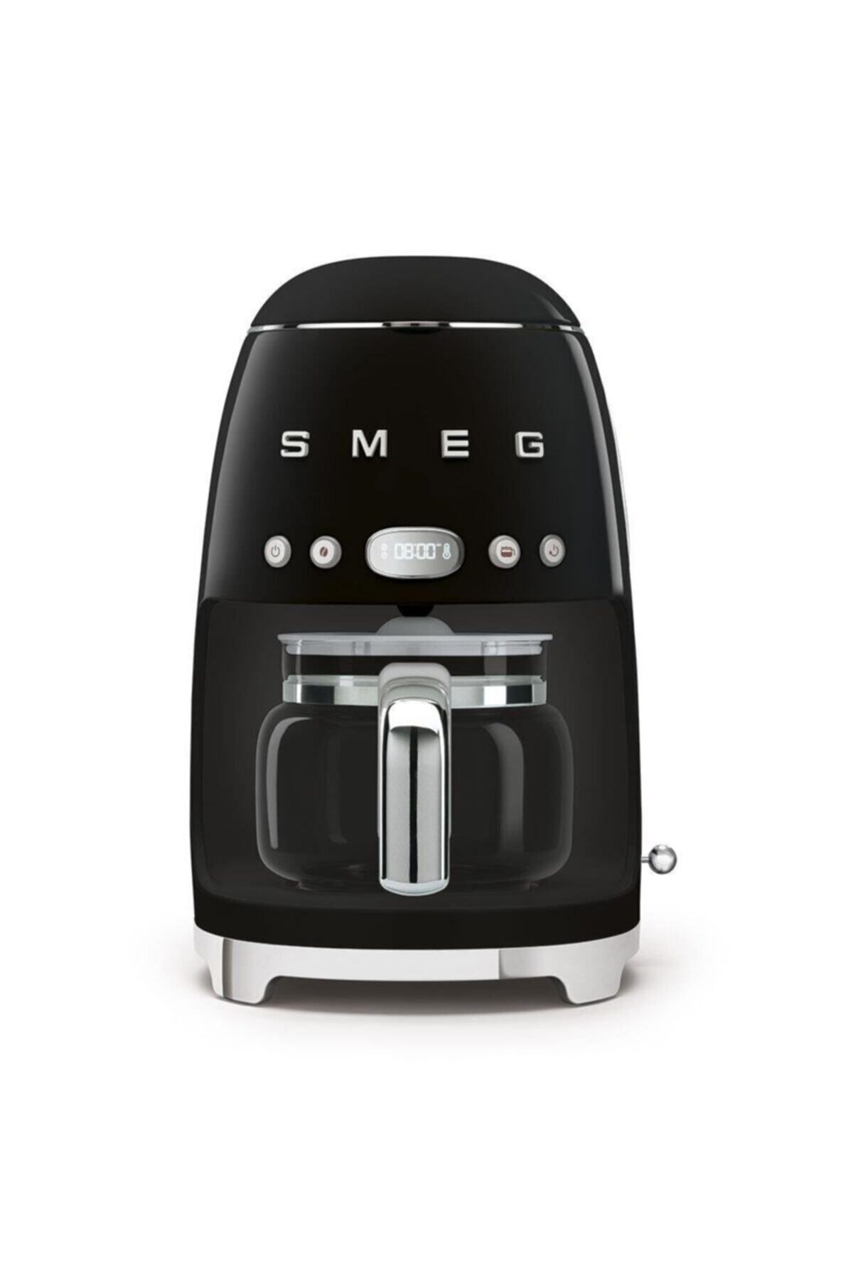 Smeg Dcf02bleu Retro Siyah 1.4 Litre 10 Bardak Filtre Kahve Makinesi