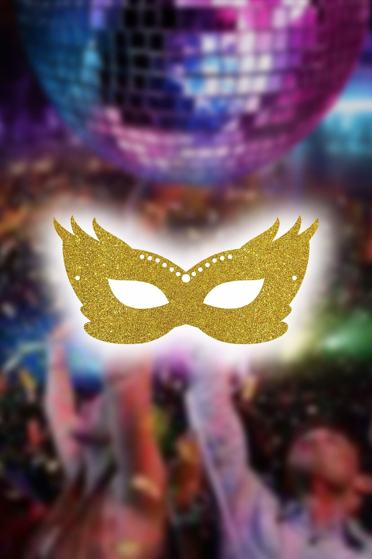 Artikel 2'li Gold Yılbaşı Parti Maskesi, Yeni Yıl Aksesuarı, Doğum Günü Parti Maskesi, Simli Eva Balo Maskes