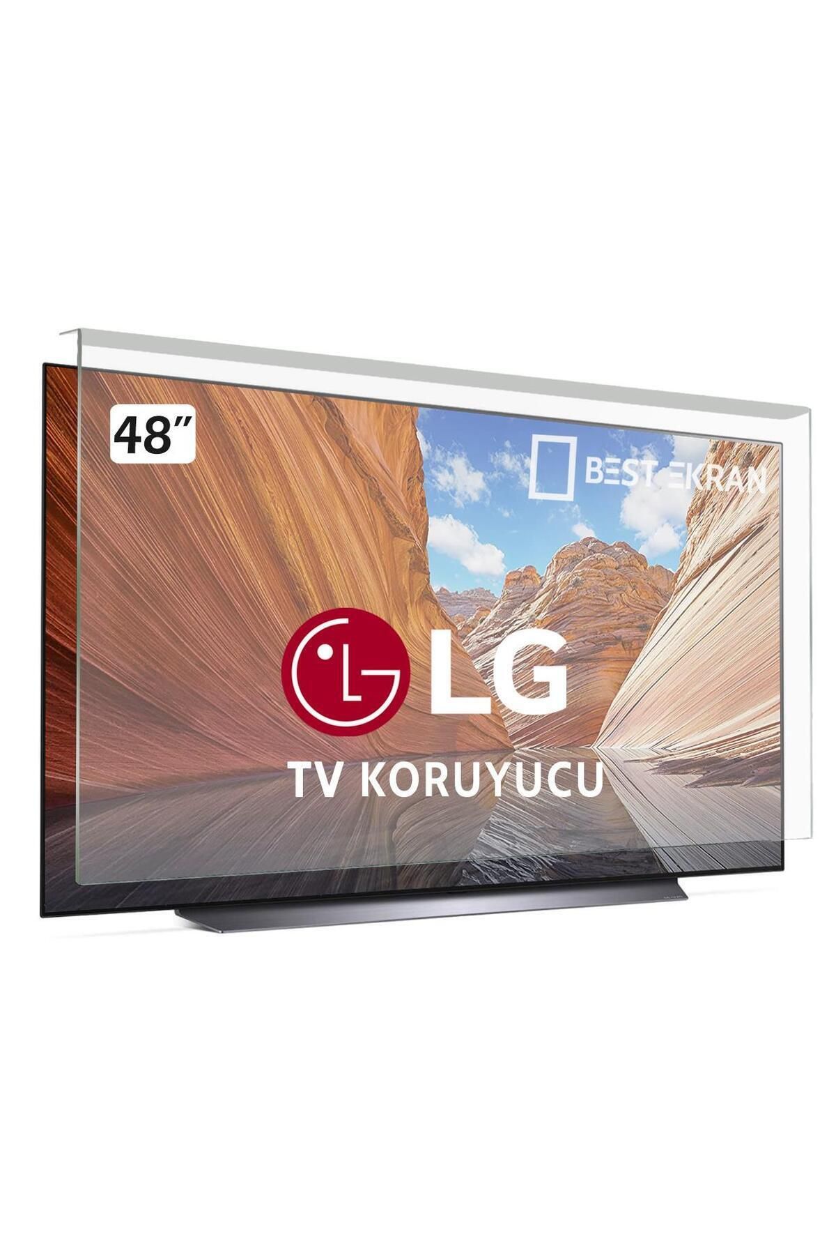 Bestekran Lg Oled48c34la Tv Ekran Koruyucu 121 Cm Uydu Alıcılı 4k Ultra Hd Webos Smart Oled Tv