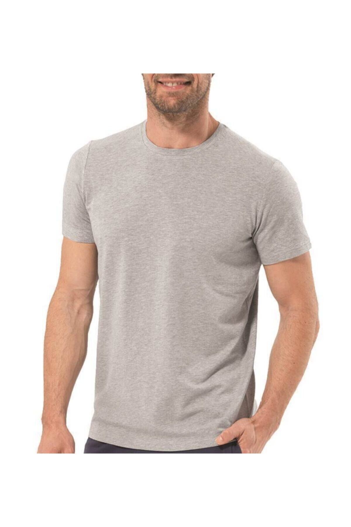 Blackspade Blakspade Erkek Silver T-shirt-9306-gri Melanj