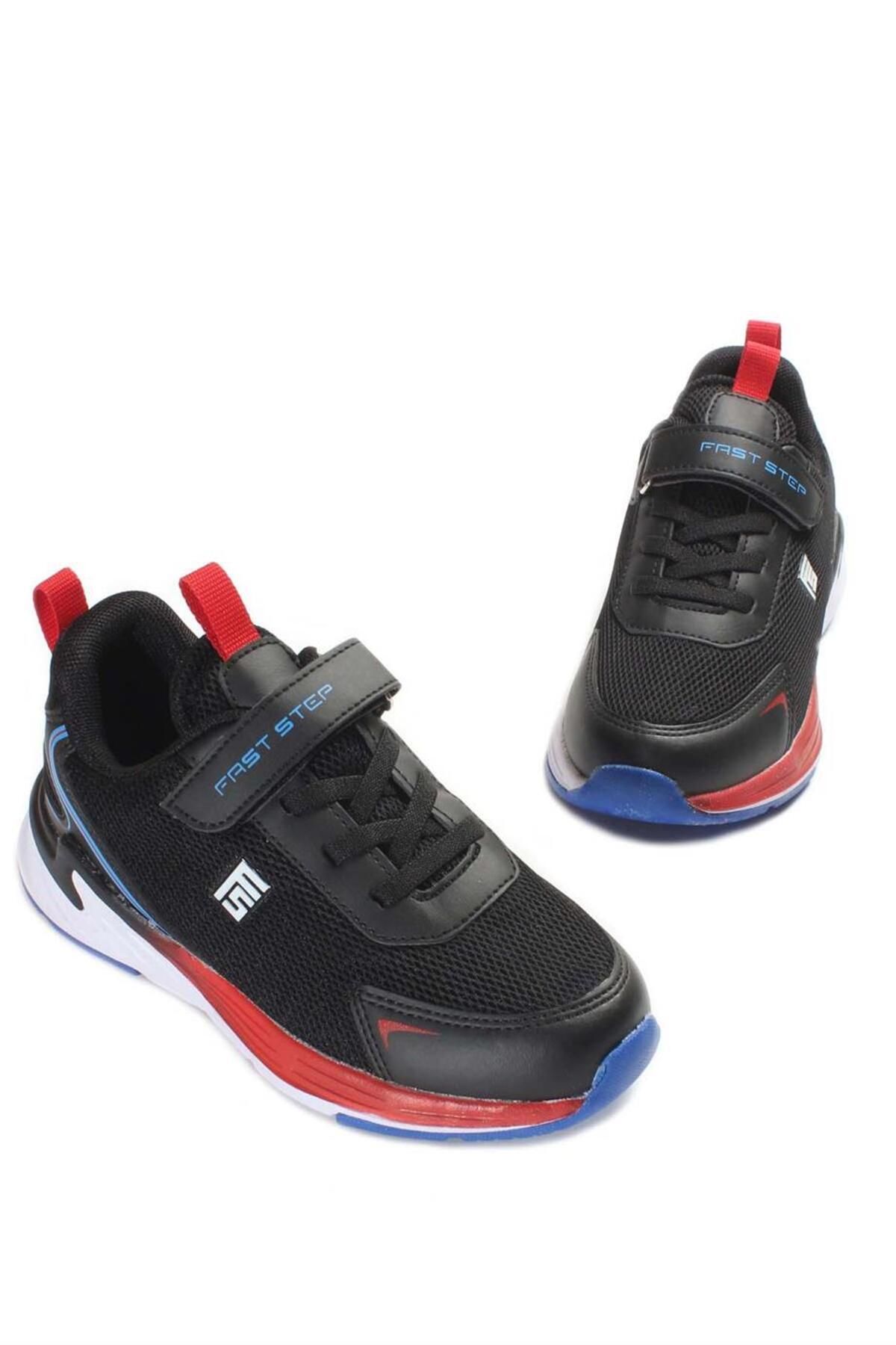 Fast Step Siyah Saks Kirmizi Unisex Çocuk Sneaker Ayakkabı 991xa1251