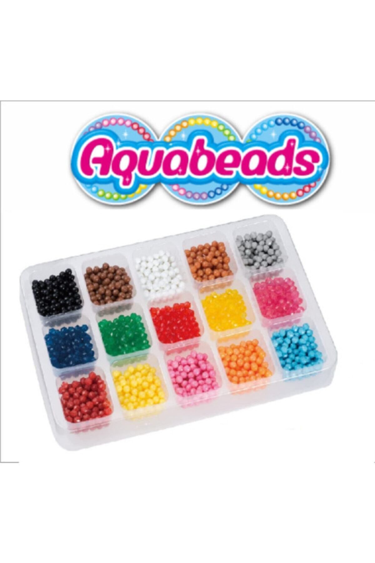 Aqua Beads Aquabeads Yedek Boncuk Seti 15 Renk 1200 Boncuk