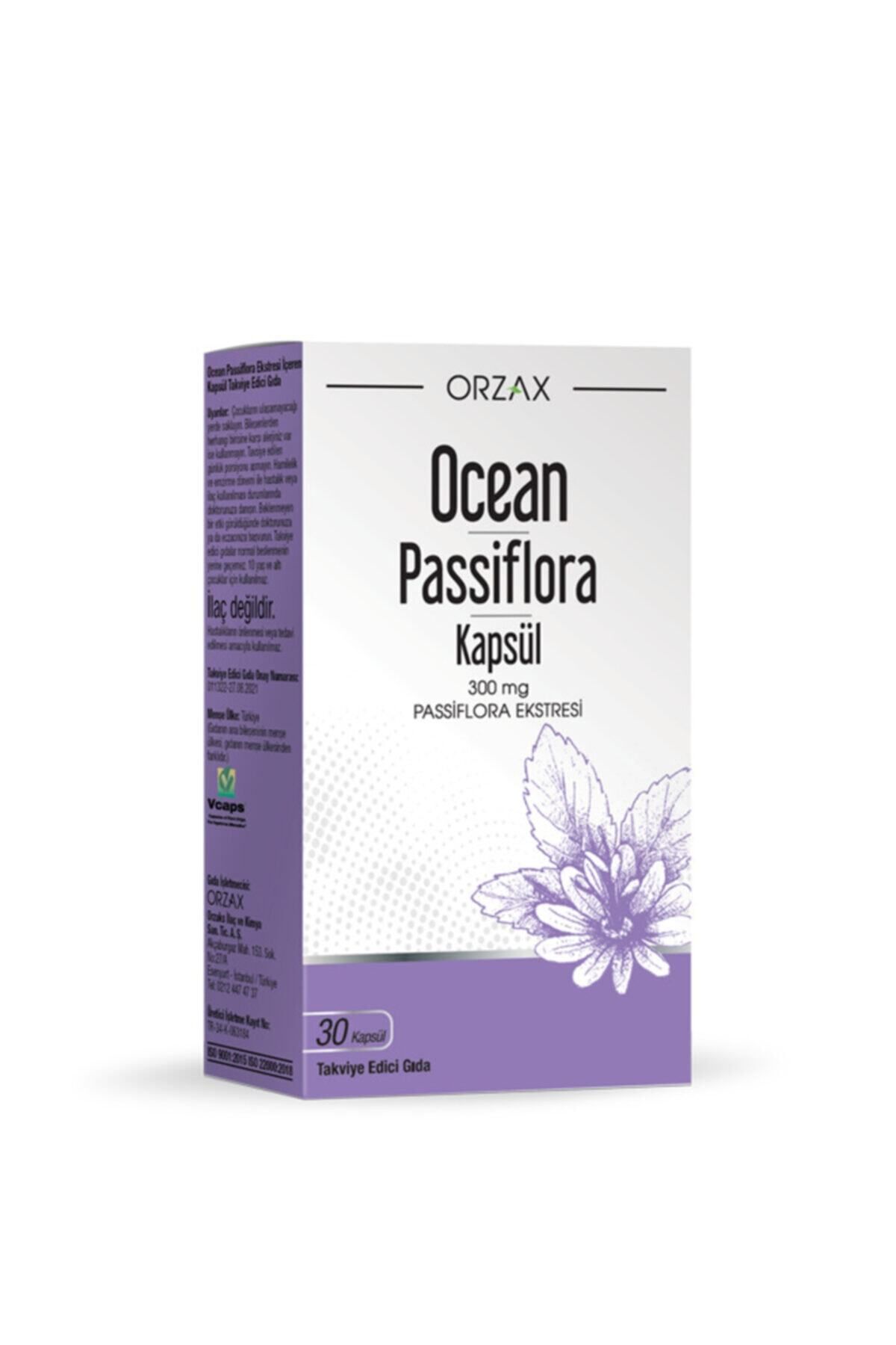 Ocean Passiflora Kapsül 30'lu