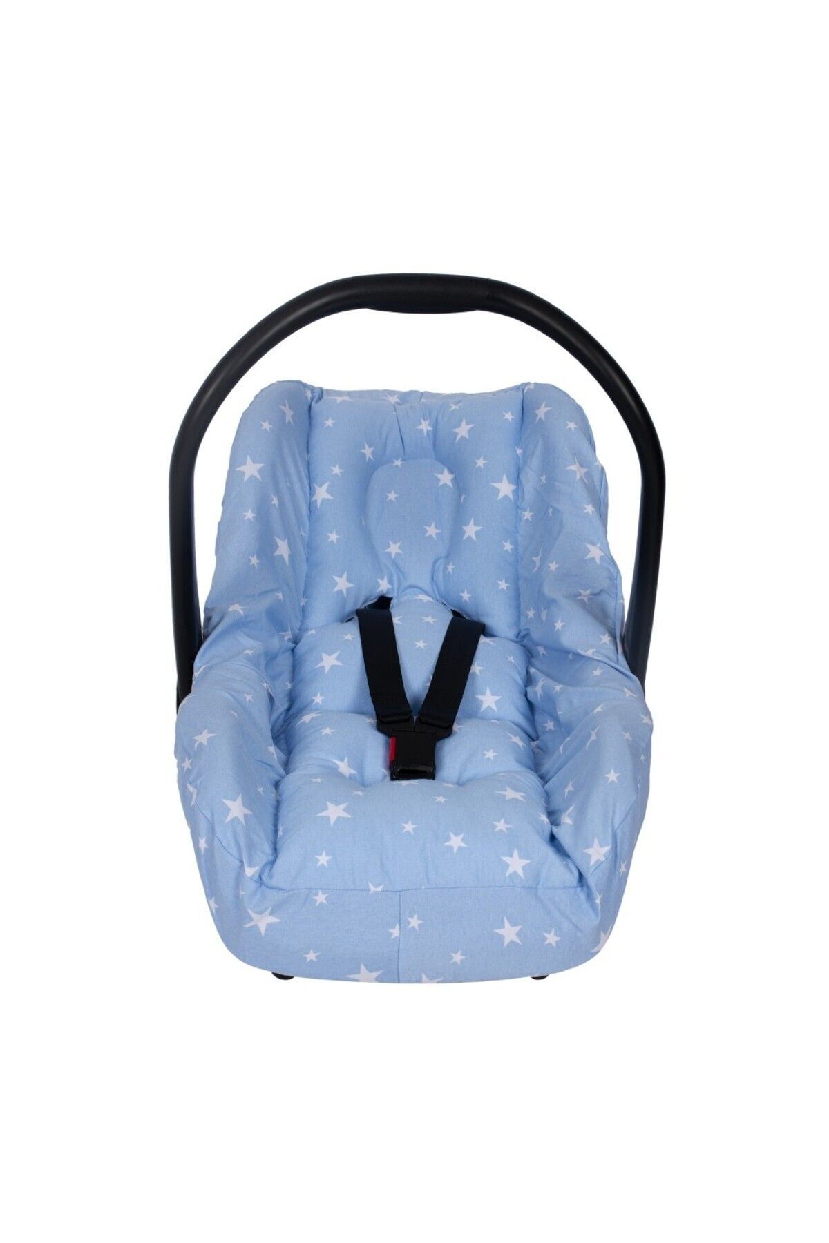 Sevi Bebe Bel Destekli Ana Kucağı Örtüsü Art-61 Mavi Yıldız Mavi Yıldız
