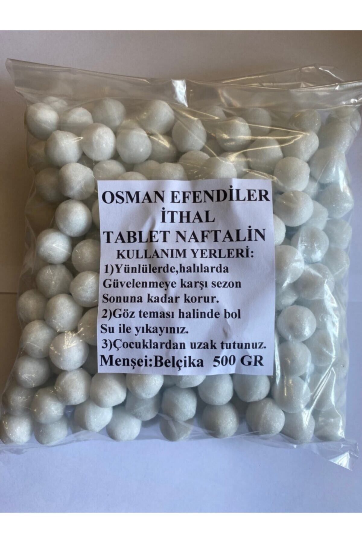 osmanefendiler Tablet(BİLYA)naftalin 500 gr