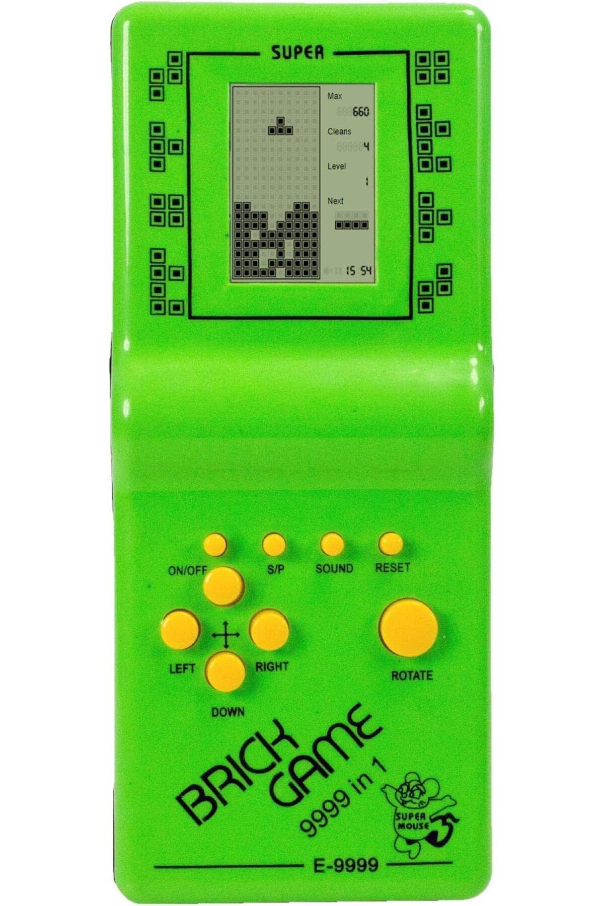 hopsende Nostaljik El Atarisi Tetris 5 farklı renk eğitici oyuncak