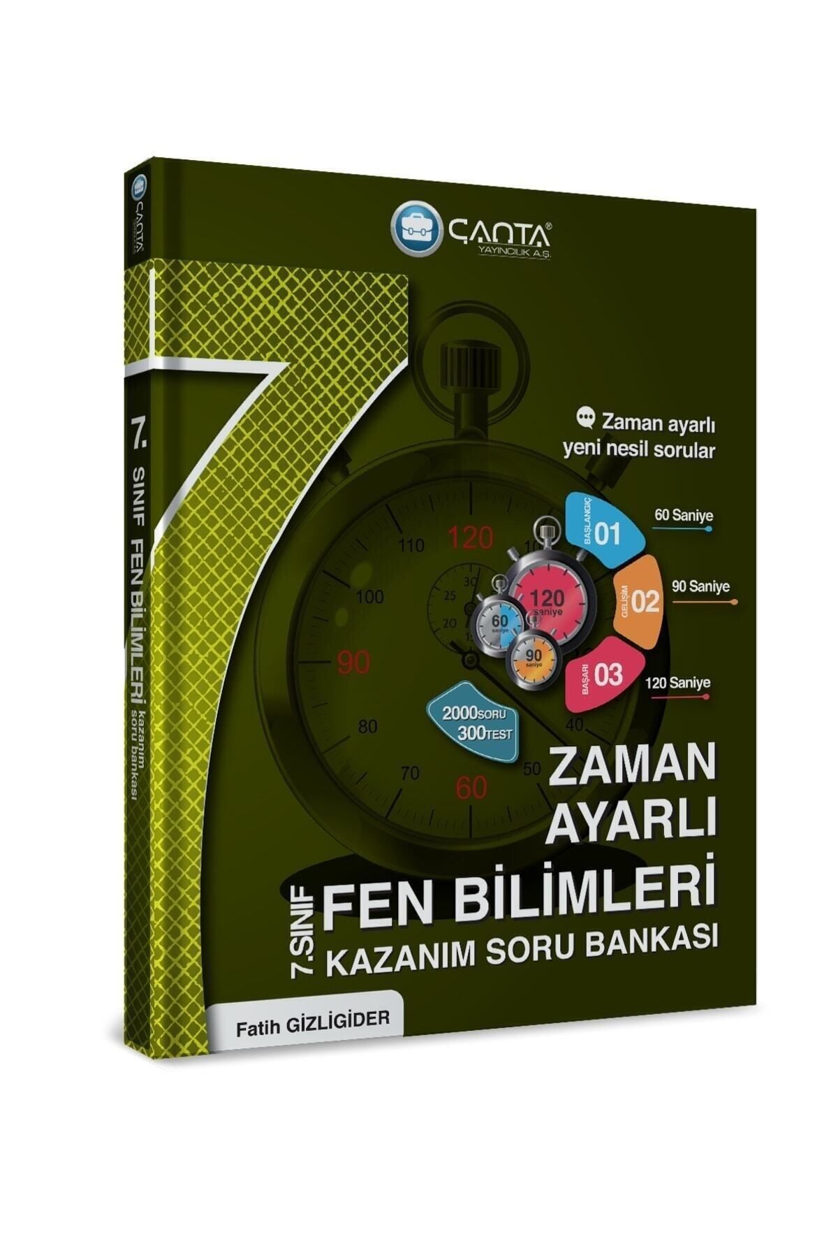 Çanta Yayınları Çanta Yayınları 7 Sınıf Fen Bilimleri Zaman Ayarlı Kazanım Soru Bankası