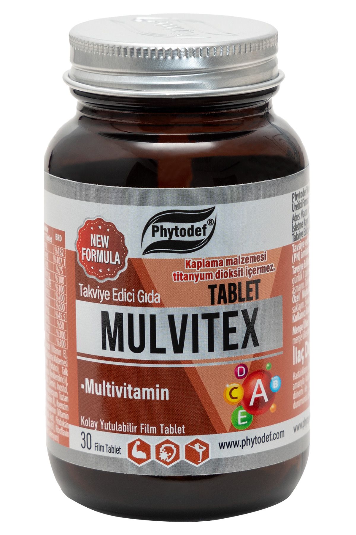 Phytodef Mulvitex Multivitamin - 30 Tablet