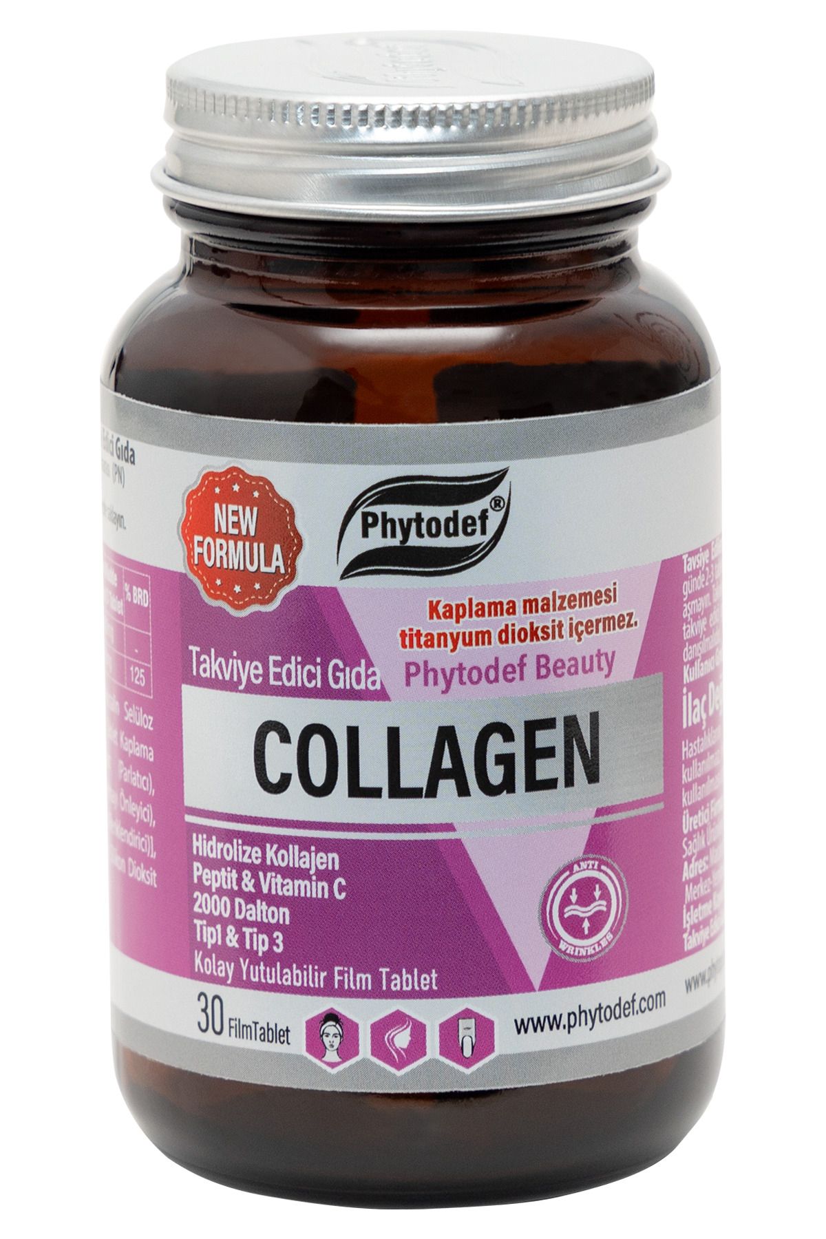 Phytodef Kolajen + Vitamin C - 30 Tablet