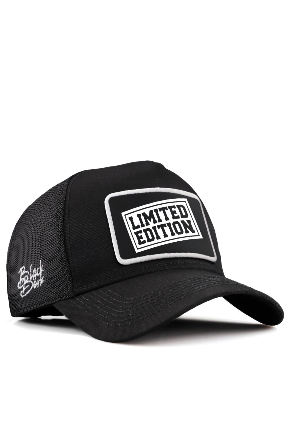 BlackBörk V2 Trucker Limited Edition - 2sb Kod Logolu Unisex Siyah Şapka (CAP)