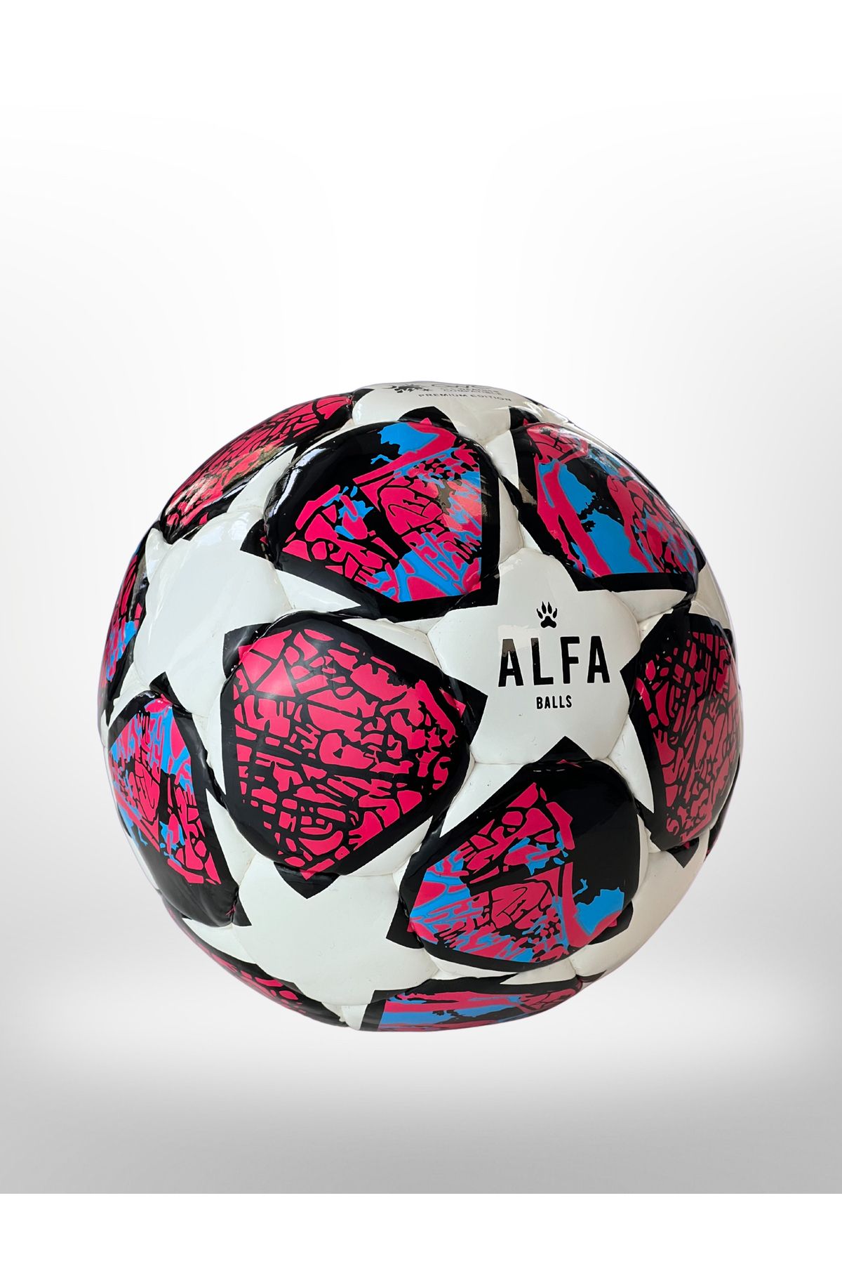 alfaballs Bordo Renk El Dikişli Futbol Topu