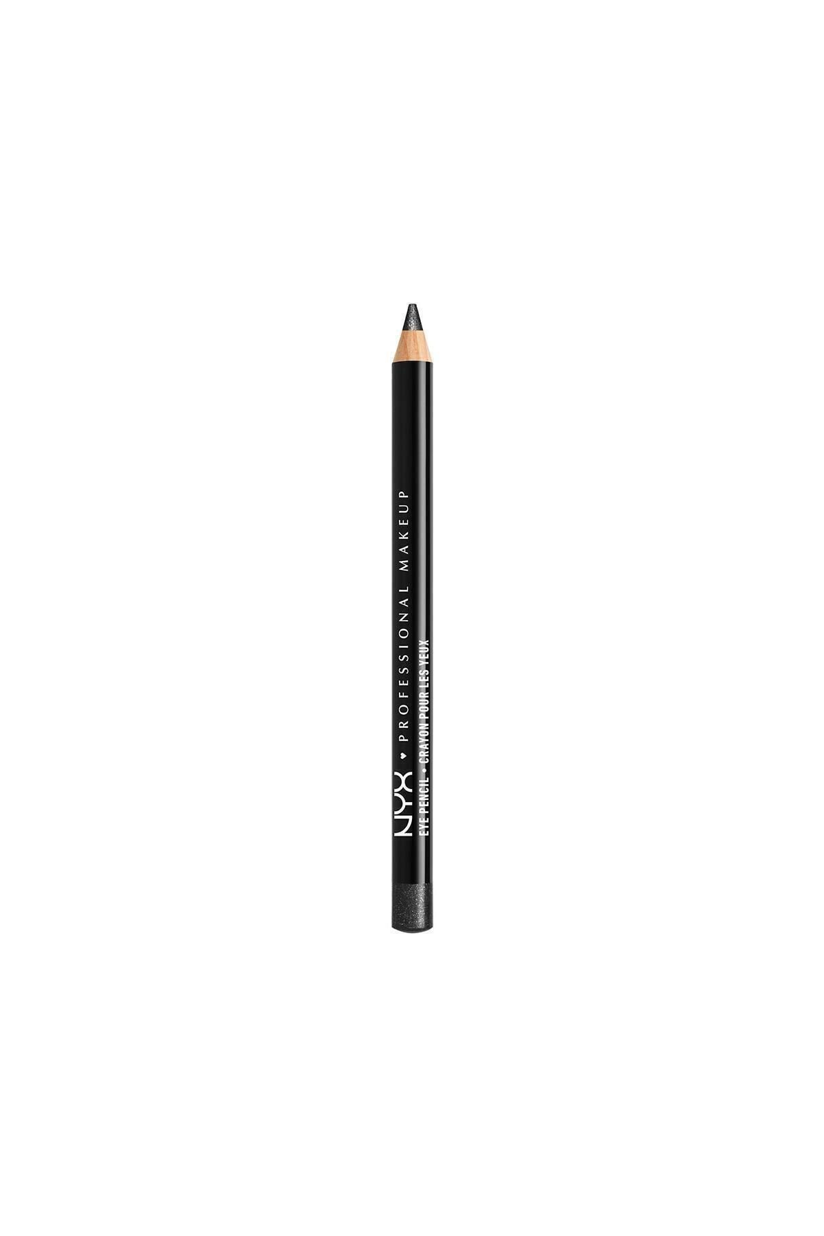 NYX Professional Makeup Göz Kalemi - Slim Eye Pencil Black Glitter 800897139667