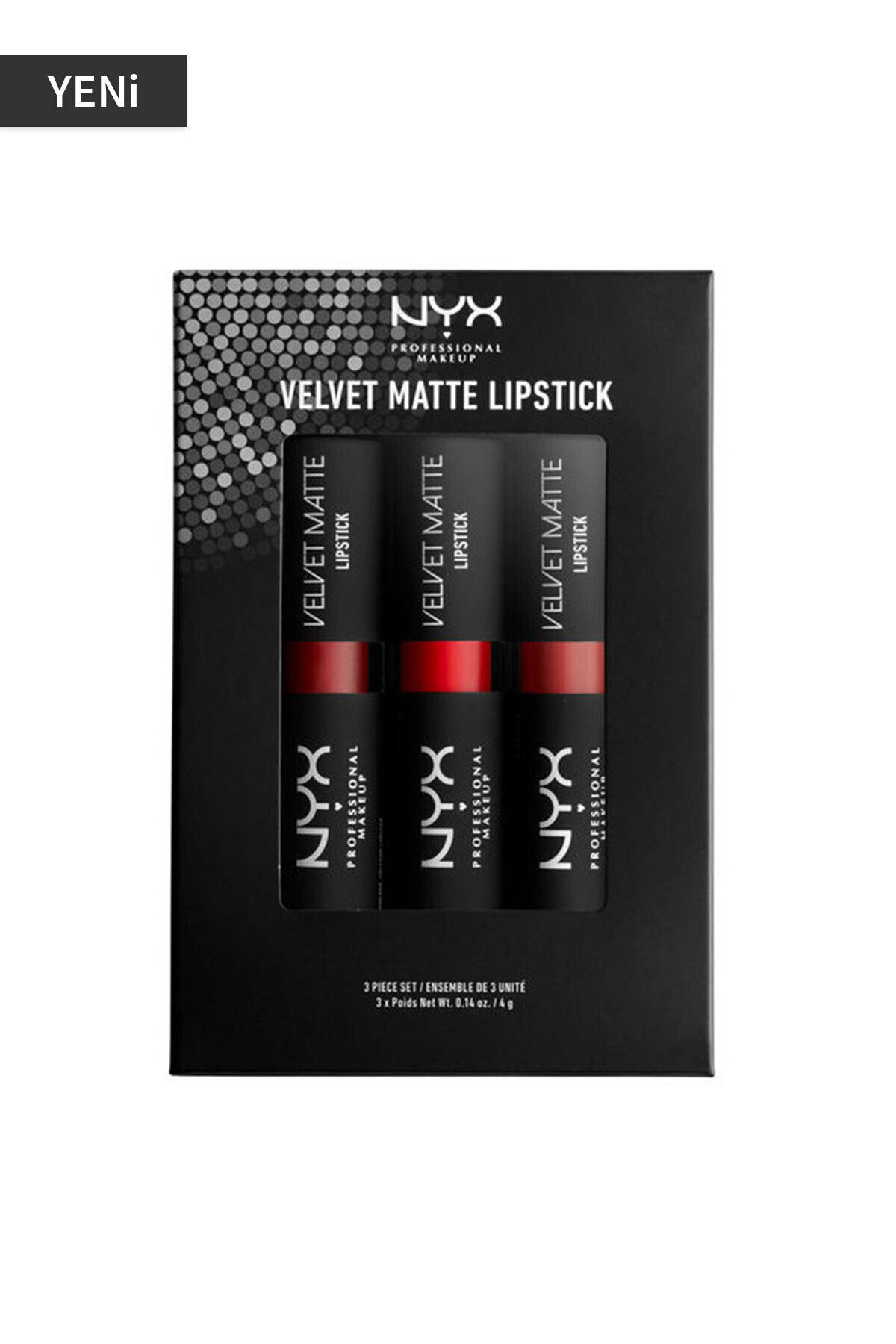 NYX Professional Makeup Mat Ruj Seti - Velvet Matte Set 01 800897124724