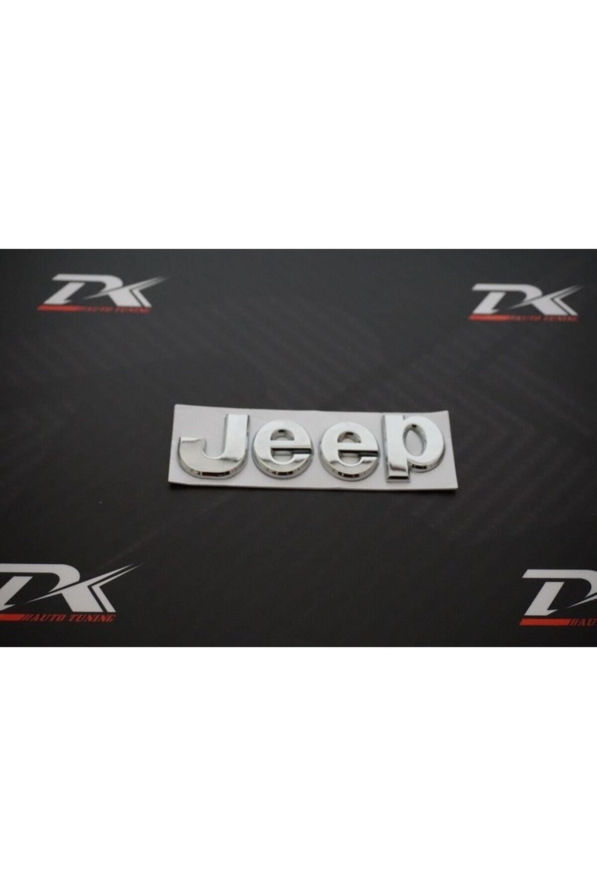Jeep Dk Tuning Kaput Bagaj 3m 3d Logo Amblem Gold Krom