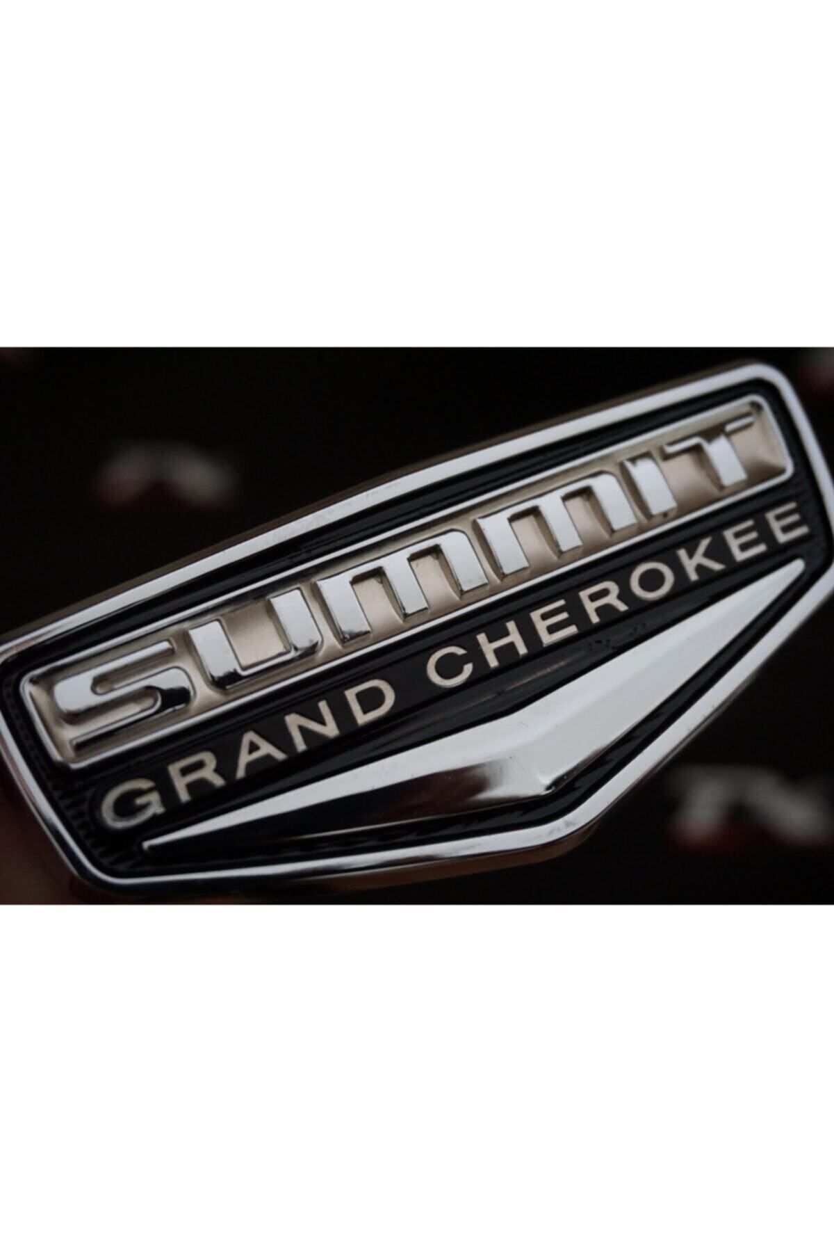 Jeep Dk Tuning Grand Cherokee Summit Krom Abs 3m Bagaj Yazı Logo