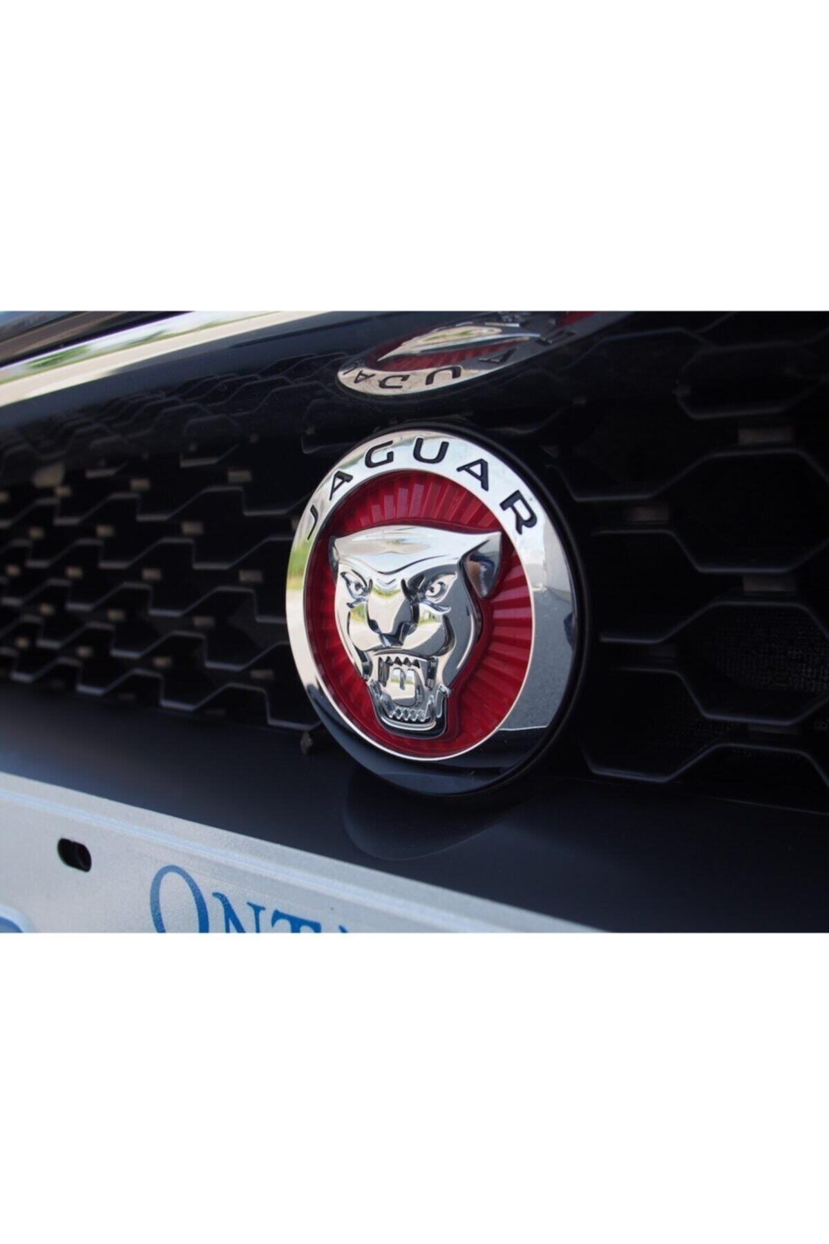 Jaguar Dk Tuning Ön Panjur Izgara Panter 3m 3d 70mm Logo