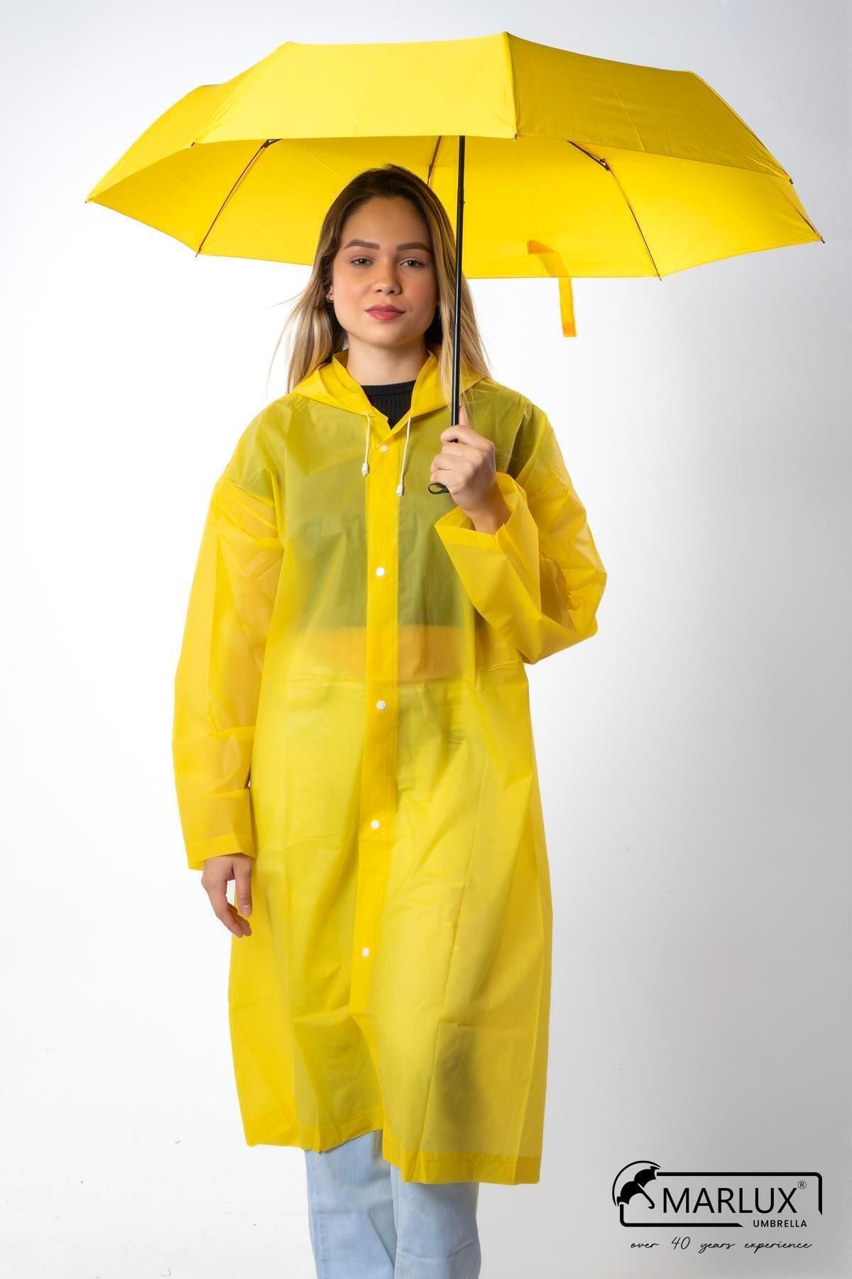 Marlux Neon Sarı Süper Mini Kadın Şemsiye M21mar298neor002