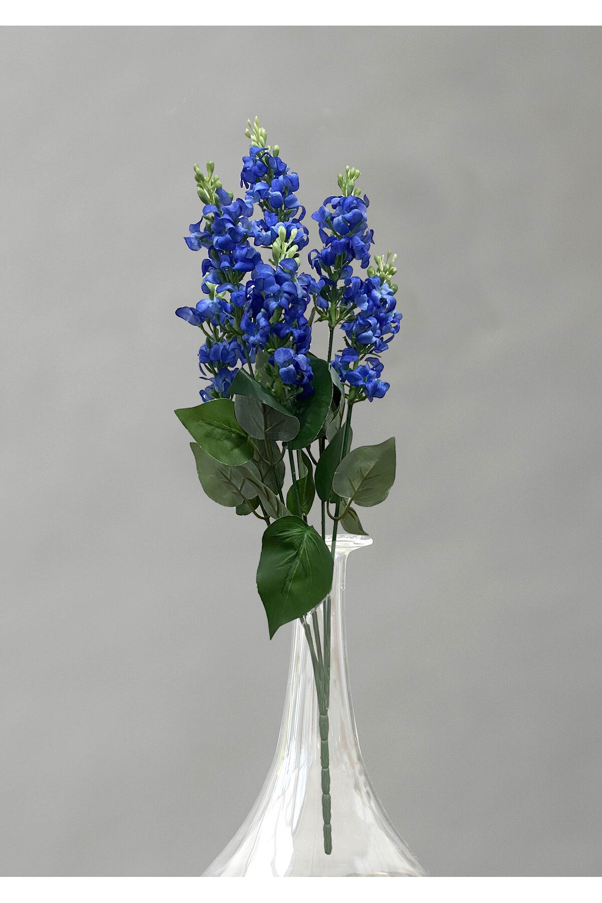 Lilac Home Yapay Çiçek 6 Dallı Mavi Sümbül Demeti