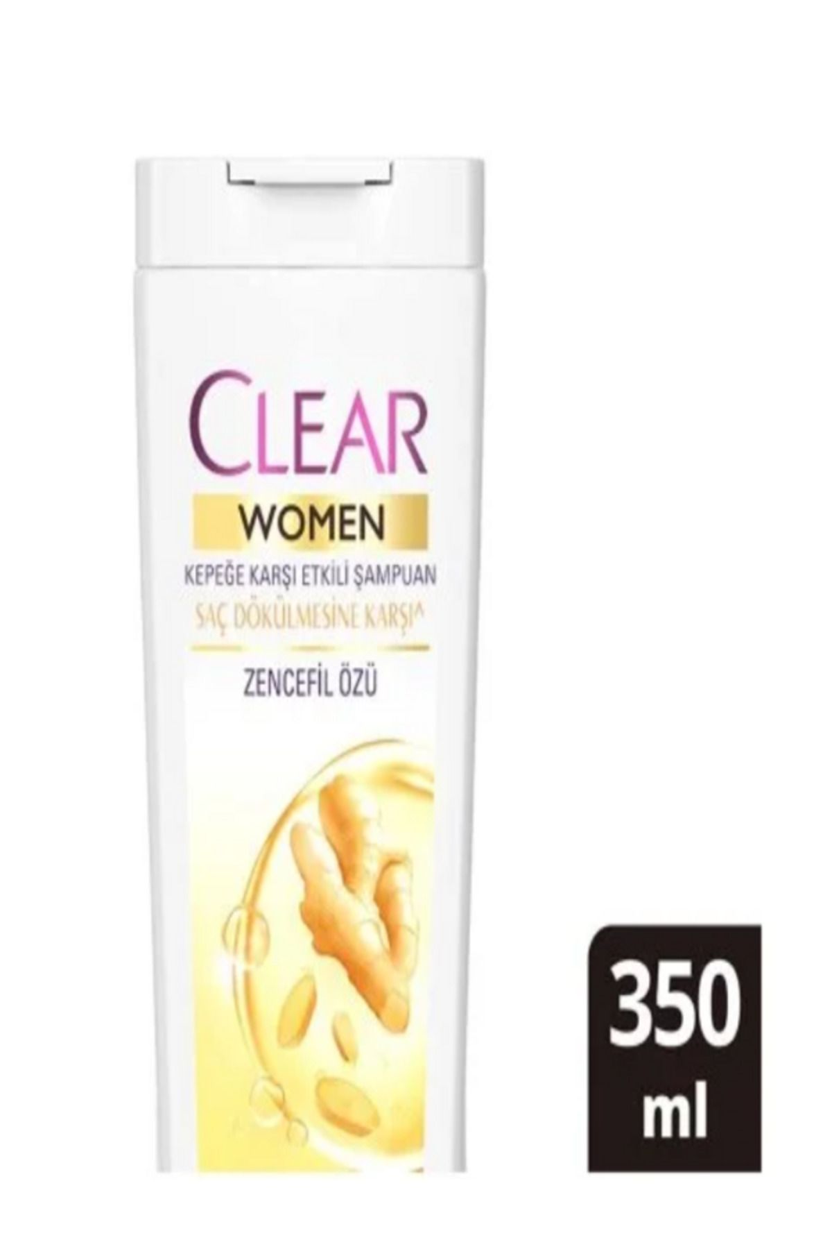 Clear WOMEN SAÇ DÖKÜLMESİNE VE KEPEĞE KARŞI ETKİLİ ŞAMPUAN 350 ML