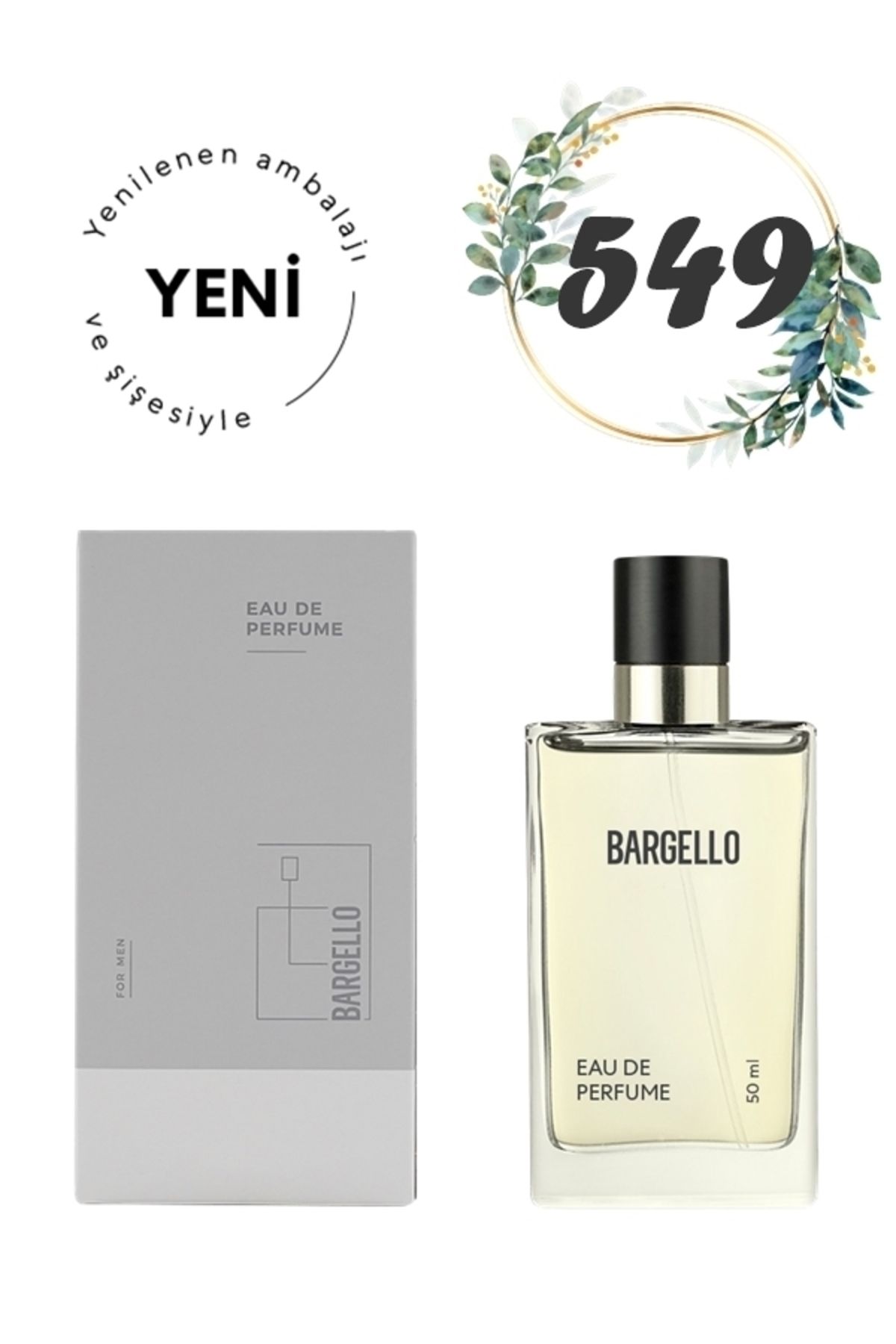 Bargello ERKEK PARFÜM 549 FLORAL 50 ML EDP 8691841304525